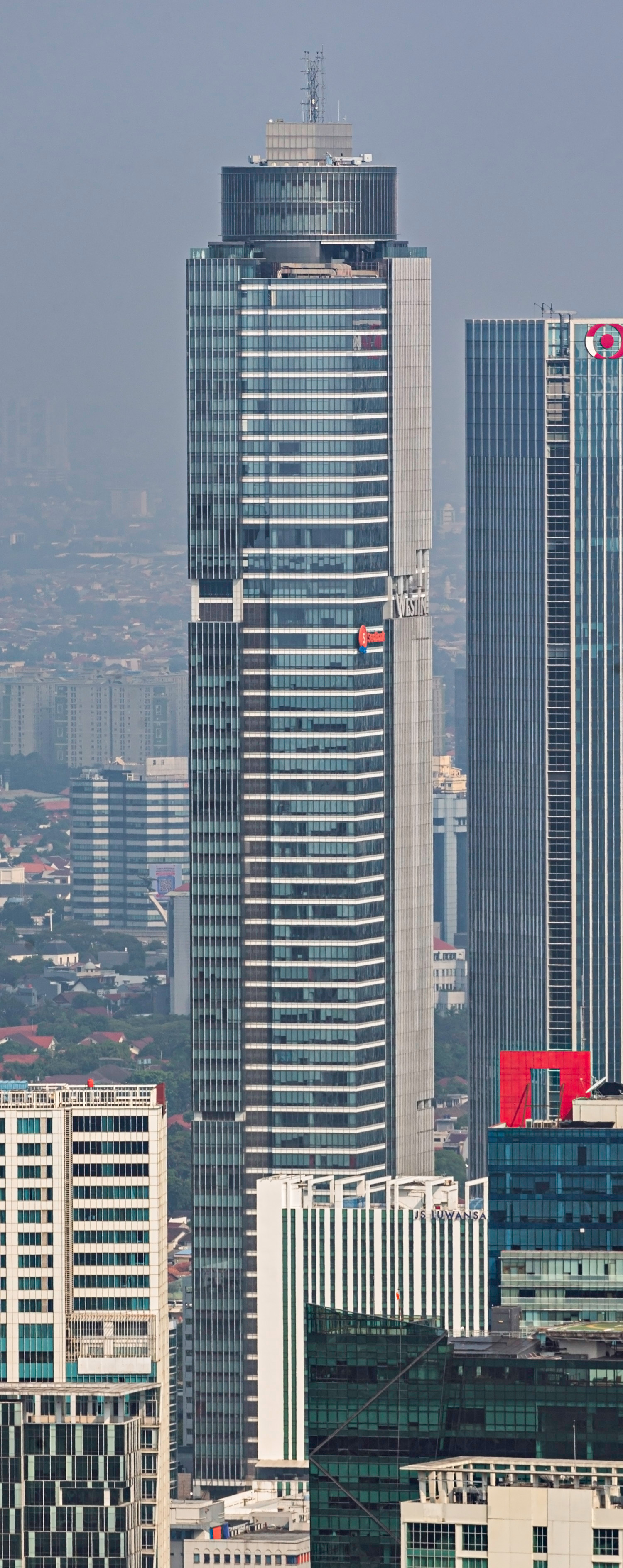 Gama Tower - View from Parkroyal Hotel 