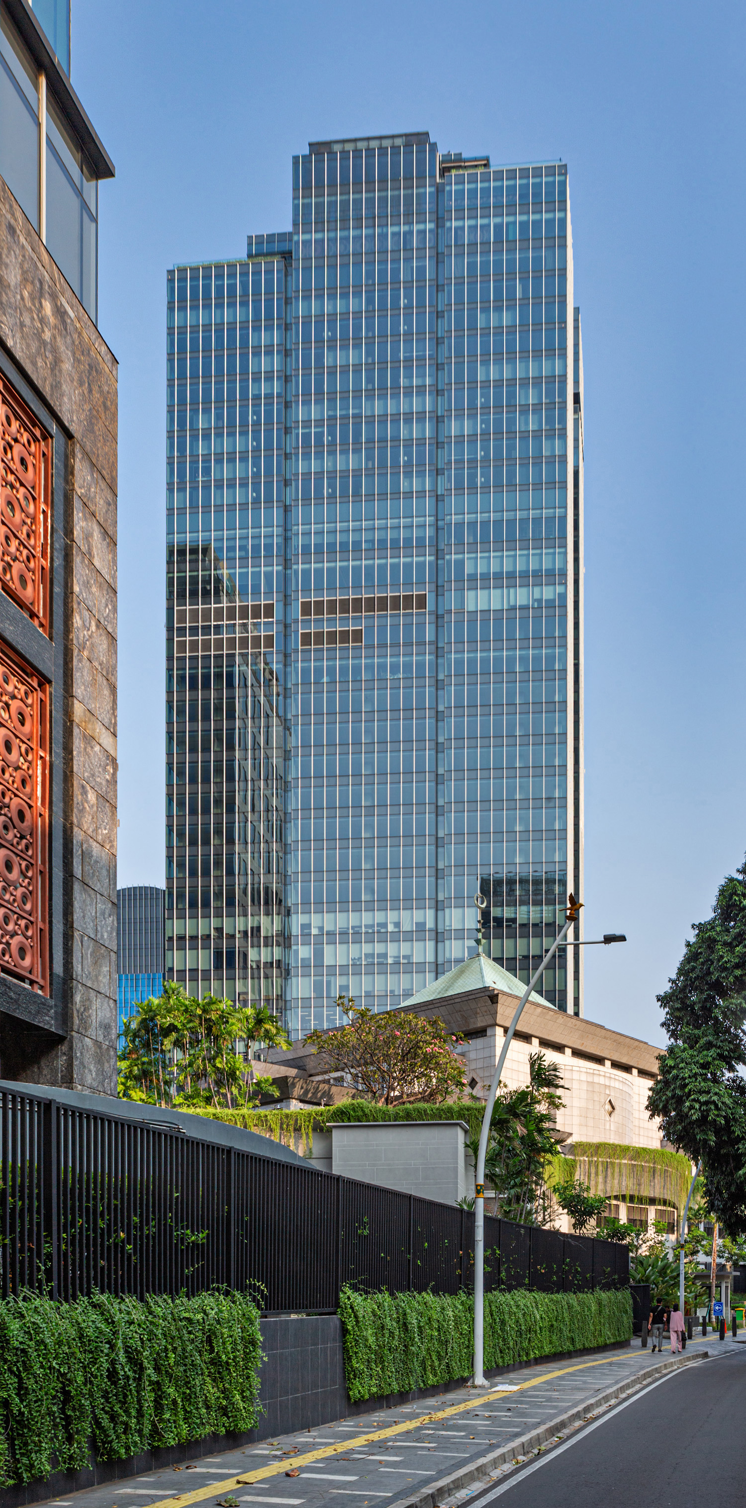 MNC Media Tower - View from the north 