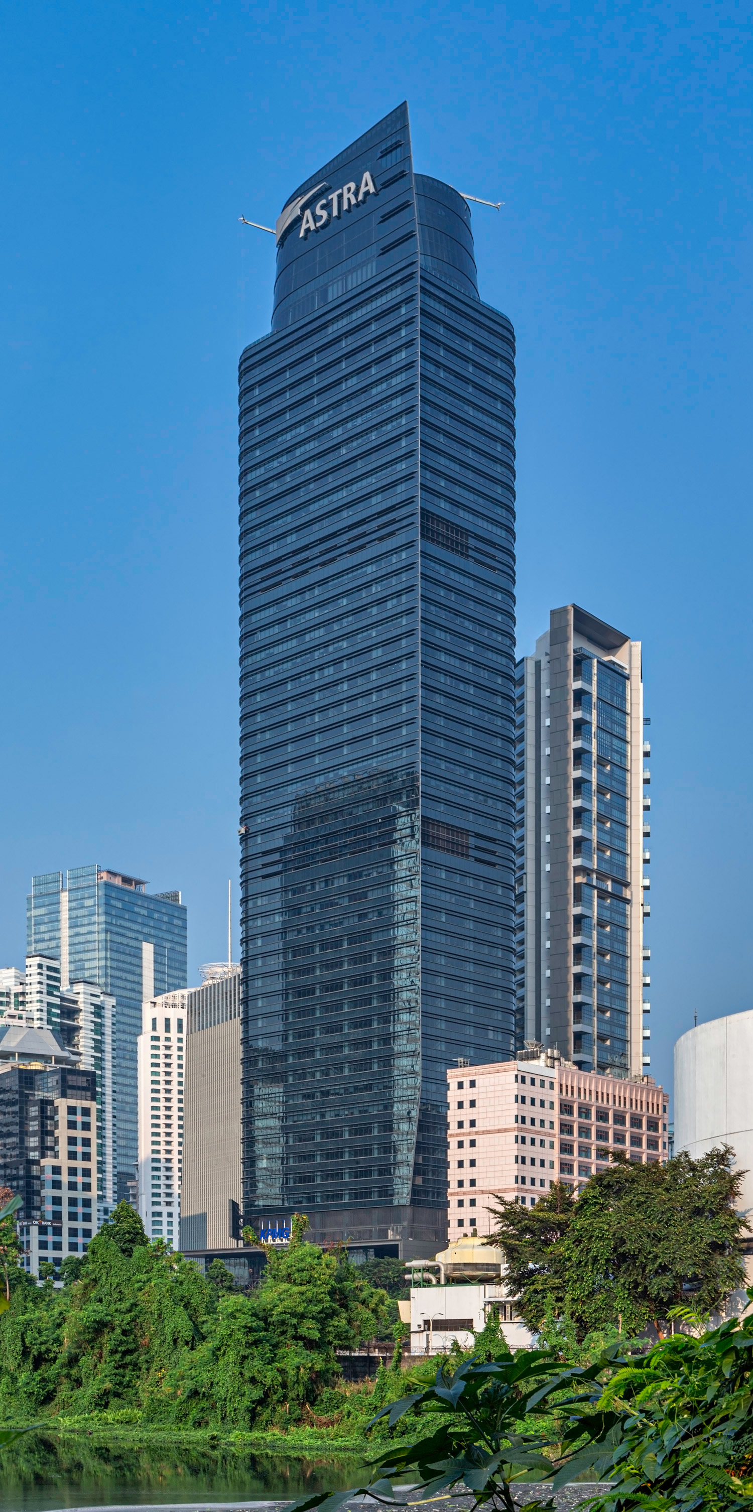 Menara Astra - View from the northeast 