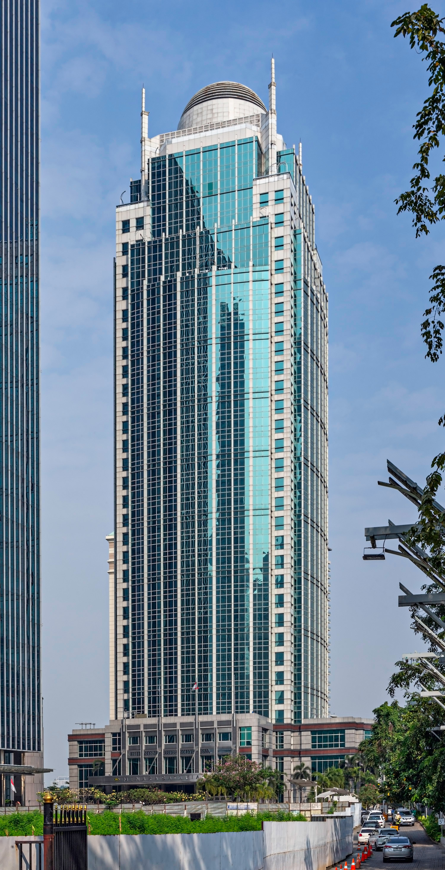 Menara Batavia - View from the east 