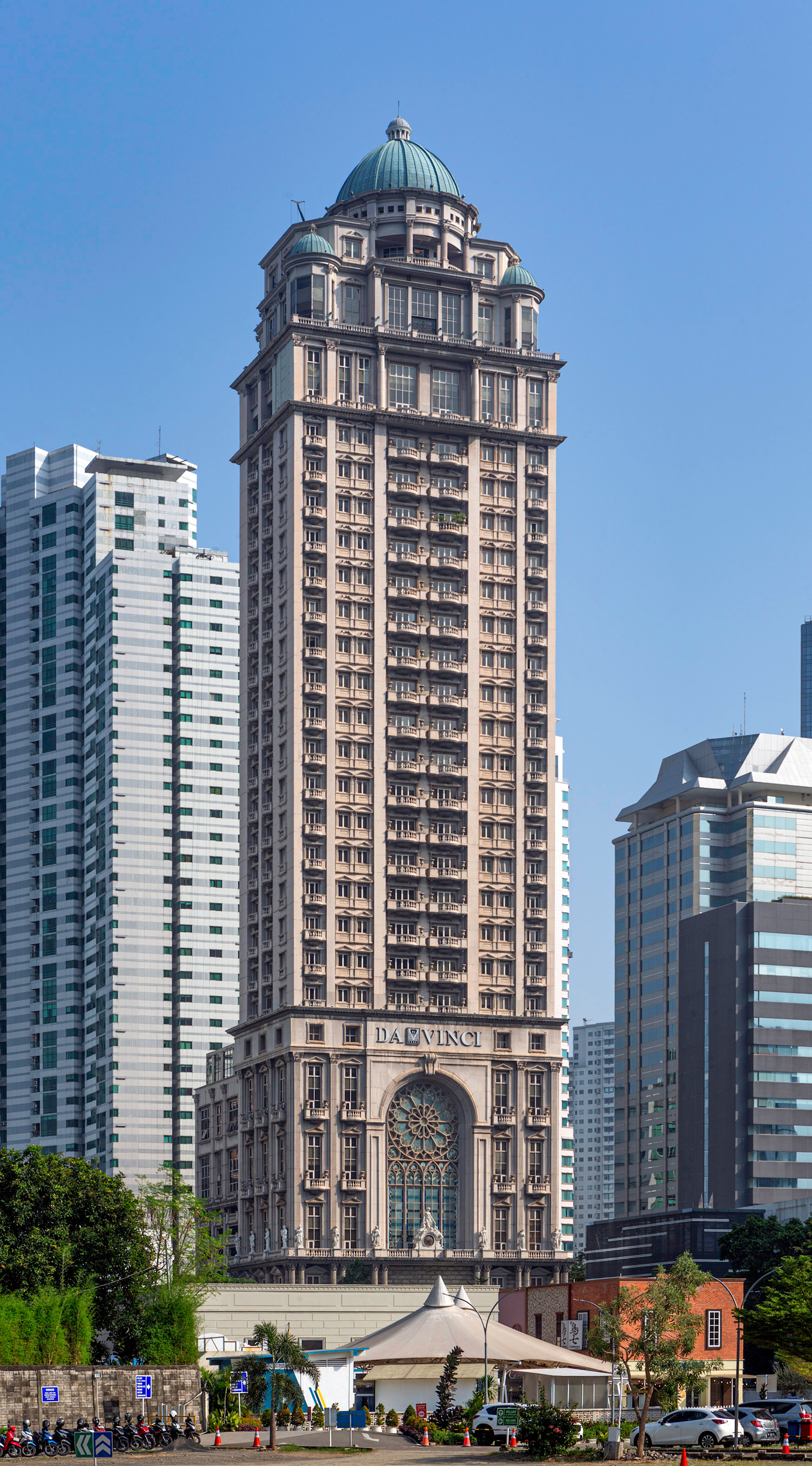 Menara Da Vinci - View from the southeast 