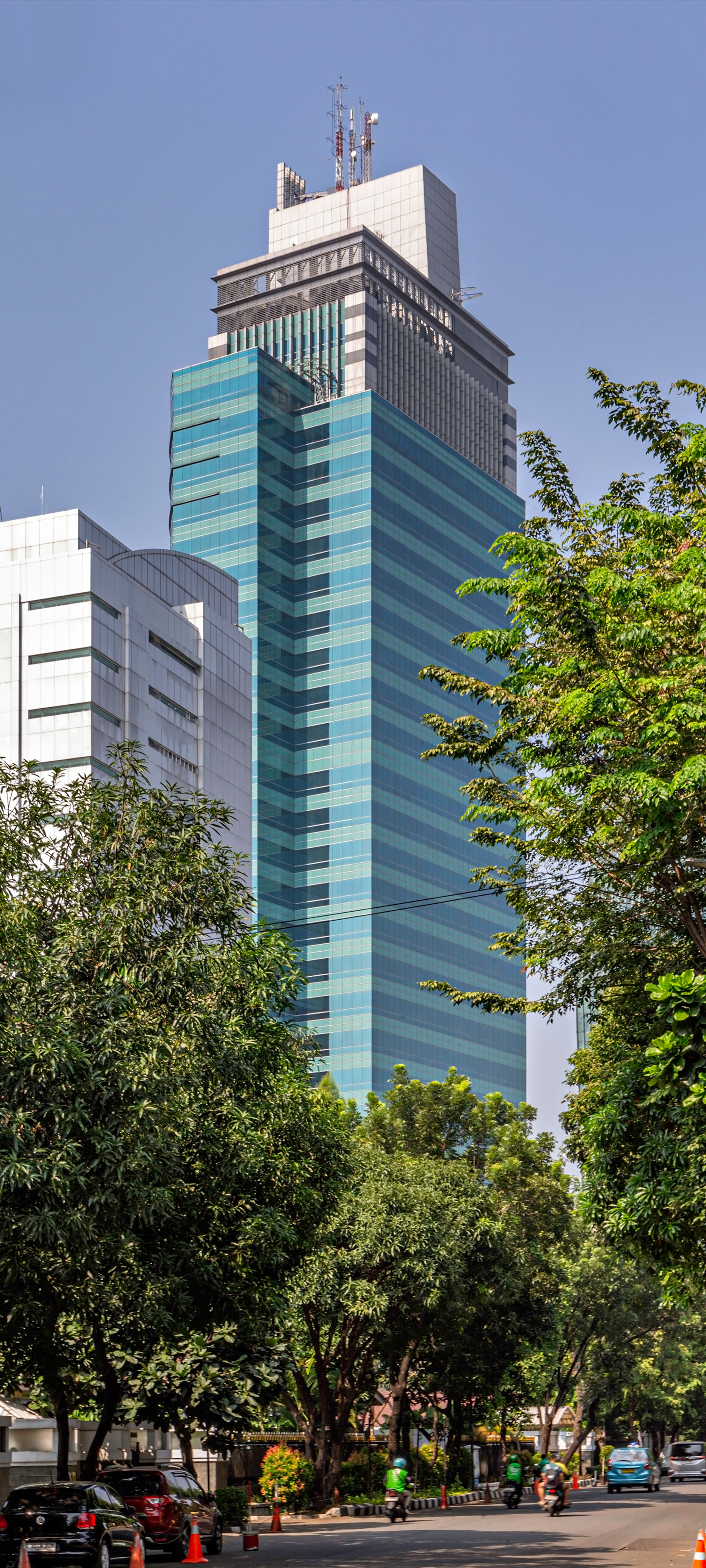 Menara Kadin Indonesia - View from the north 