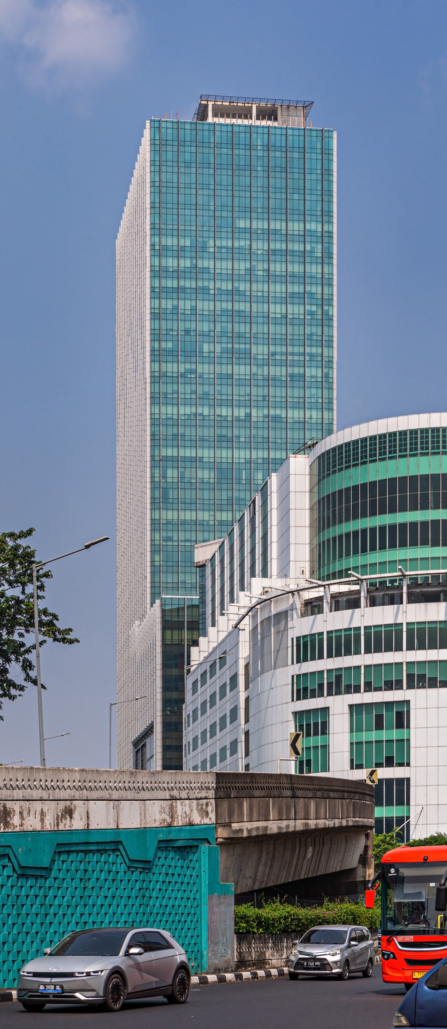 Menara Sentraya - View from the northwest 