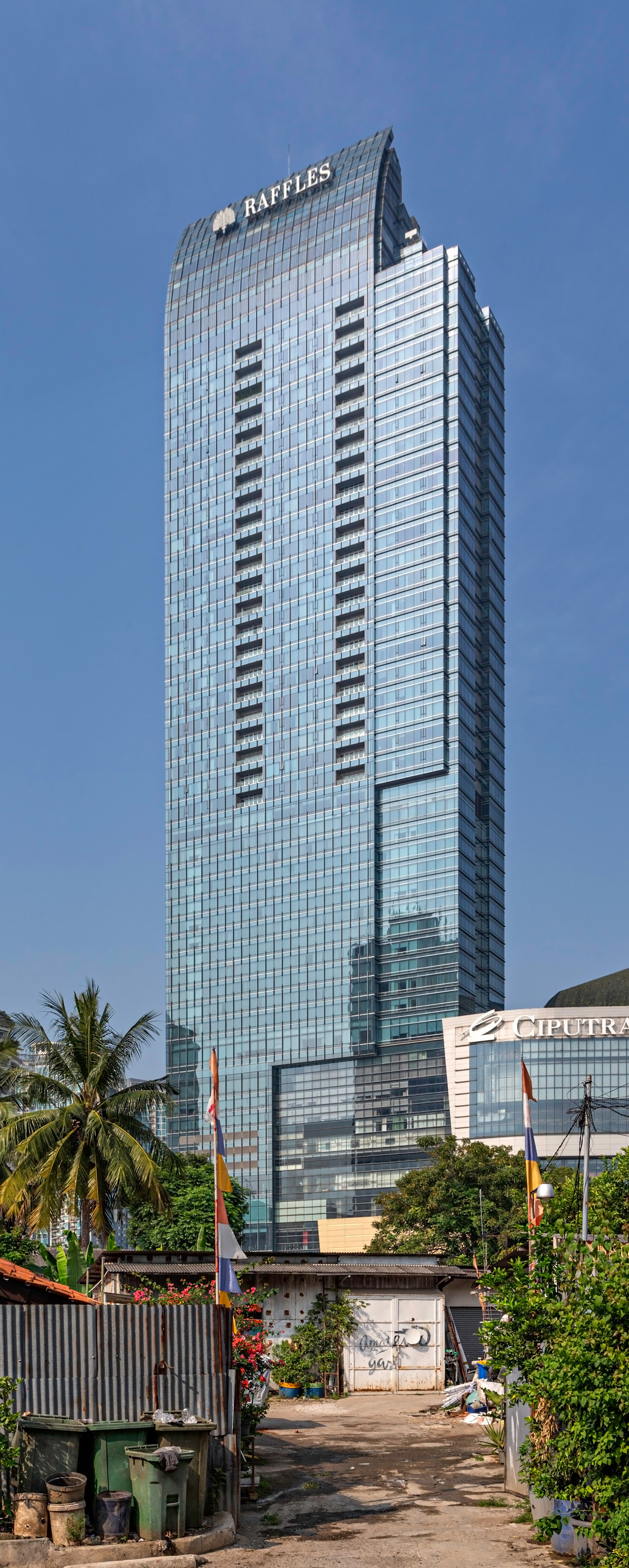 Raffles Hotel - View from the northeast 