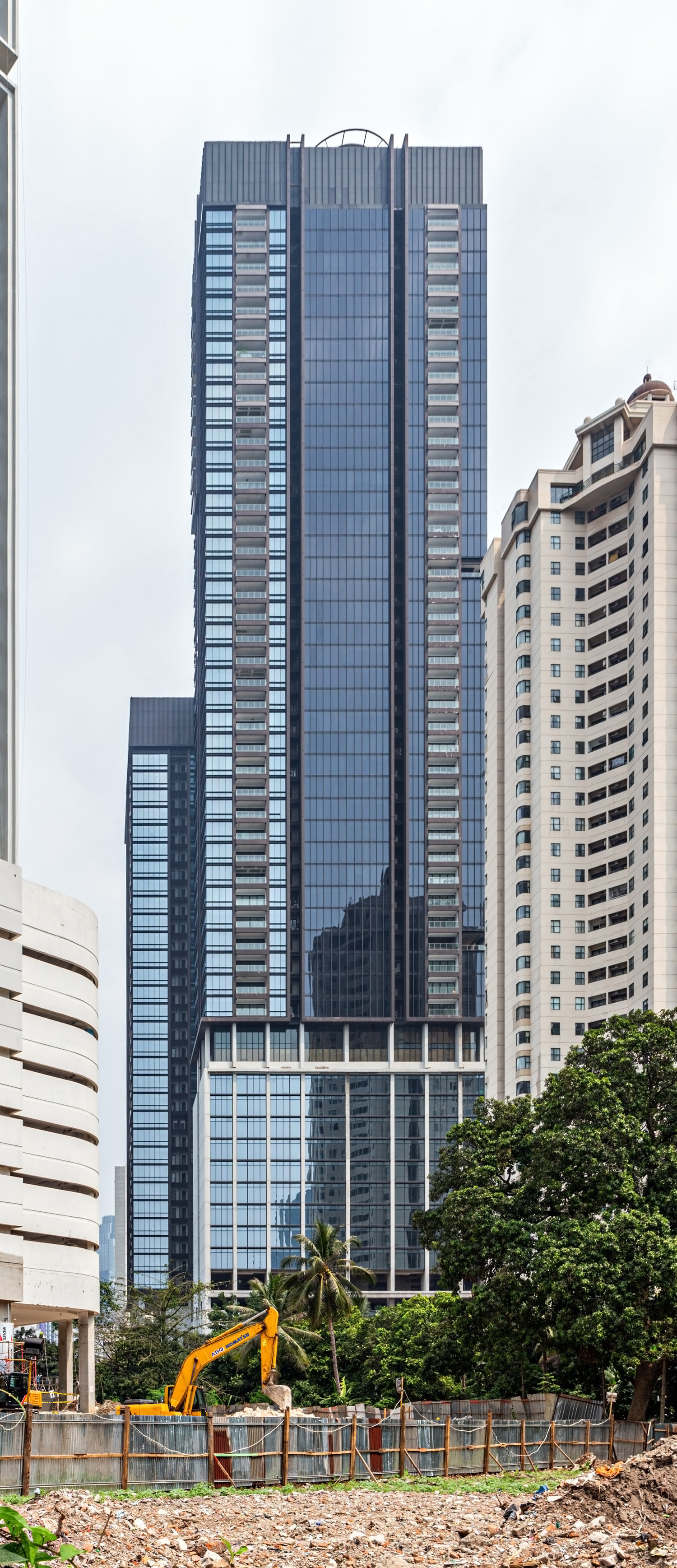 Regent Residences at Mangkuluhur City - View from the northeast 