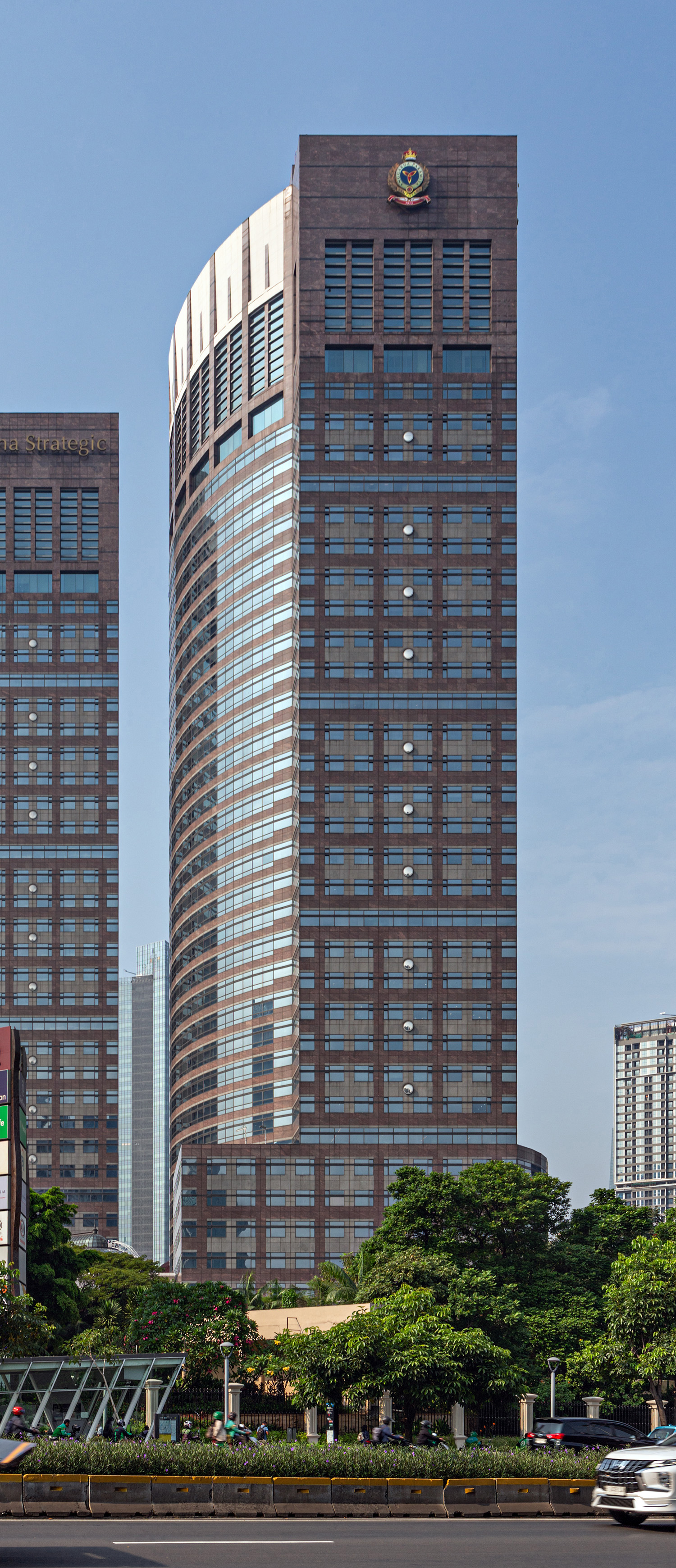 Sampoerna Strategic Square North Tower - View from the northwest 