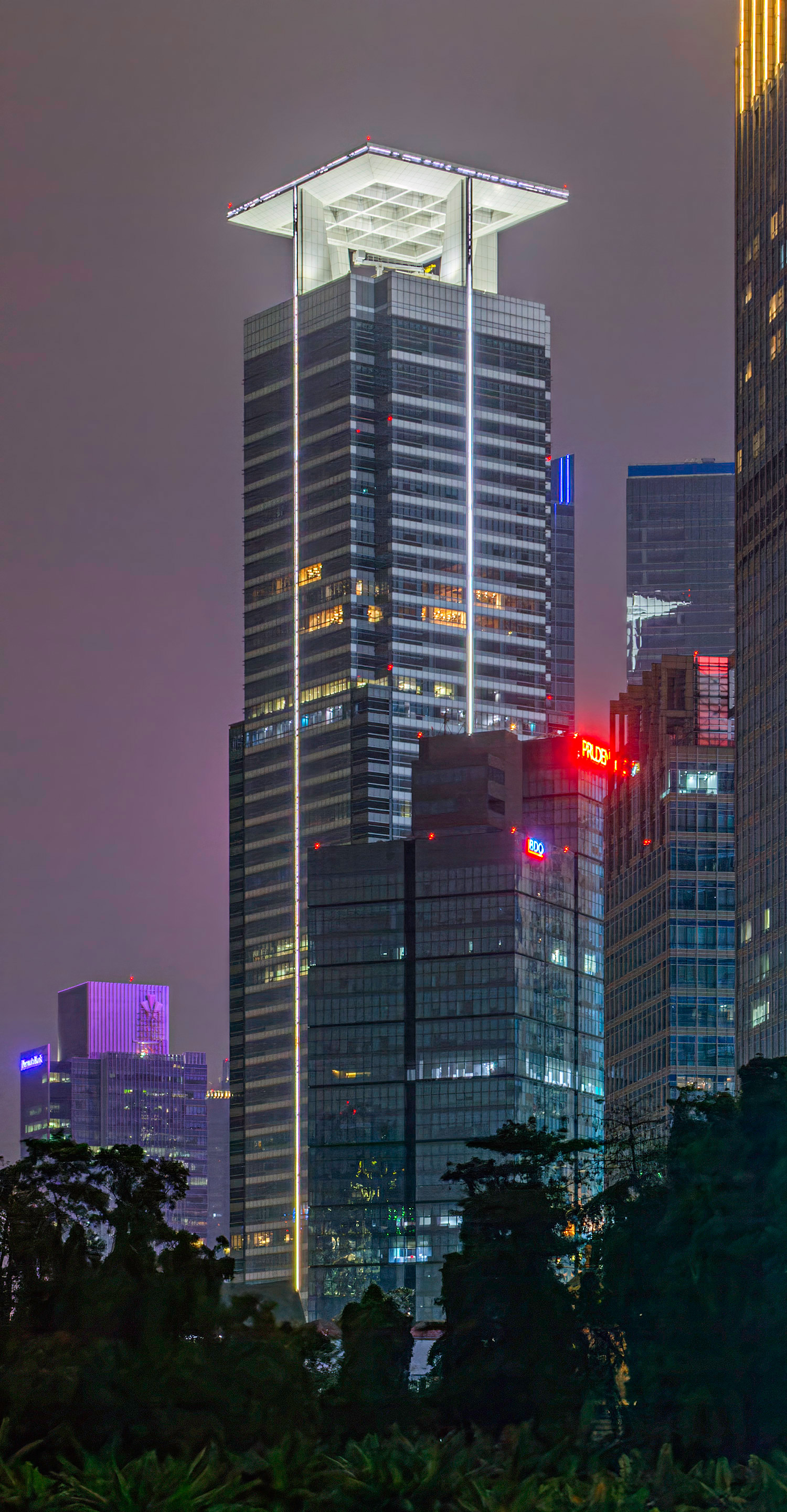 Sinarmas MSIG Tower - View from the north 