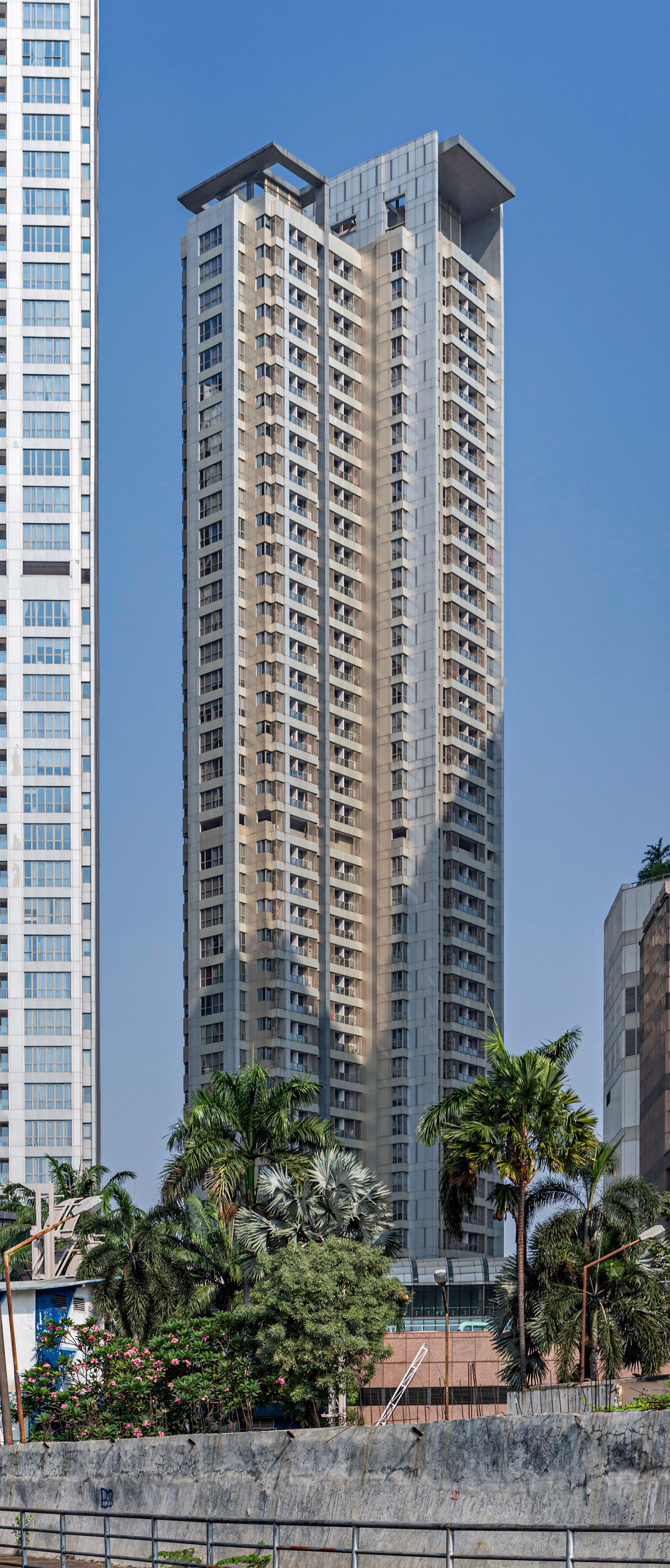 Taman Anggrek Residences Tower B - View from the east 