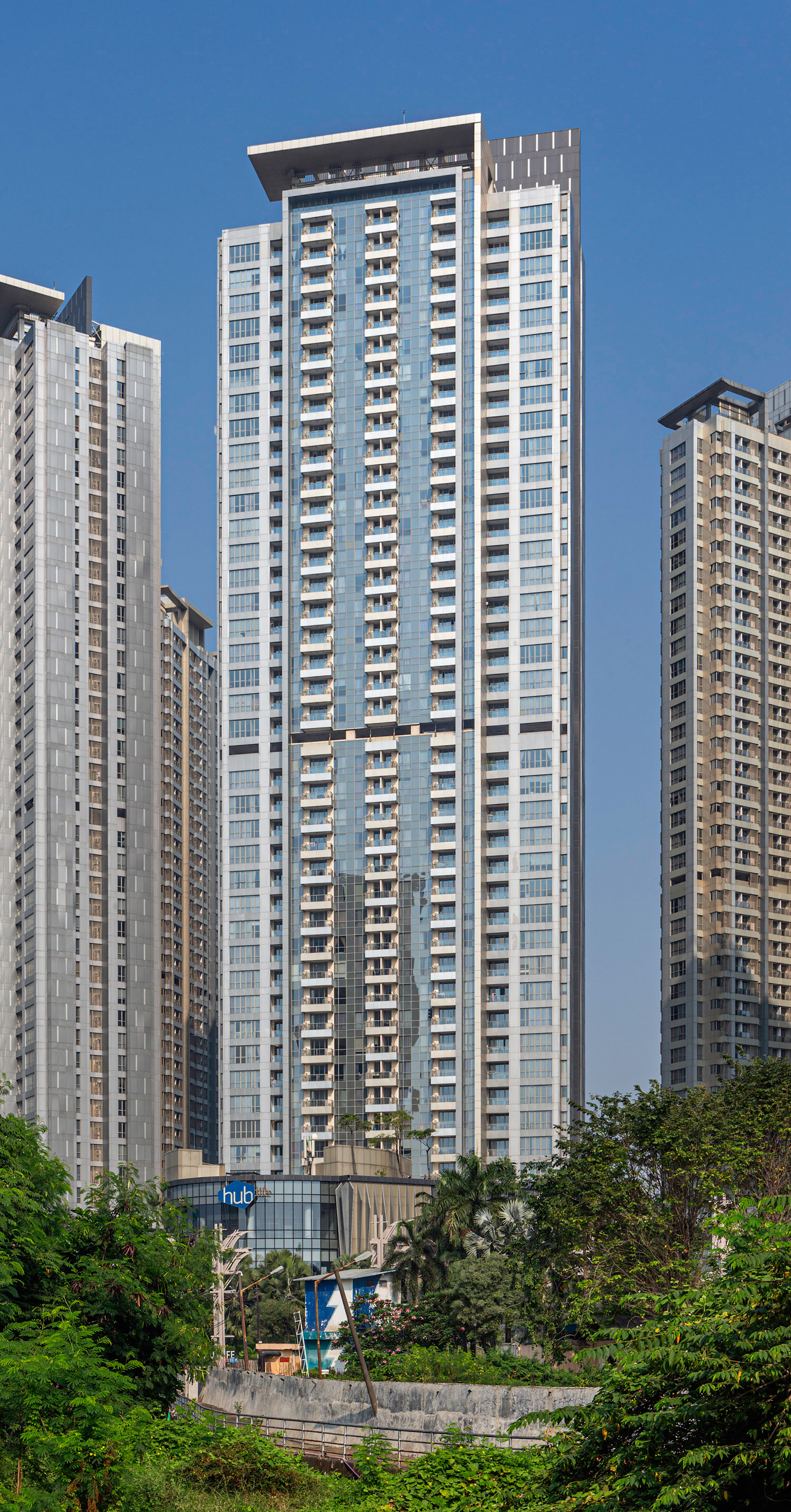 Taman Anggrek Residences Tower C - View from the east 