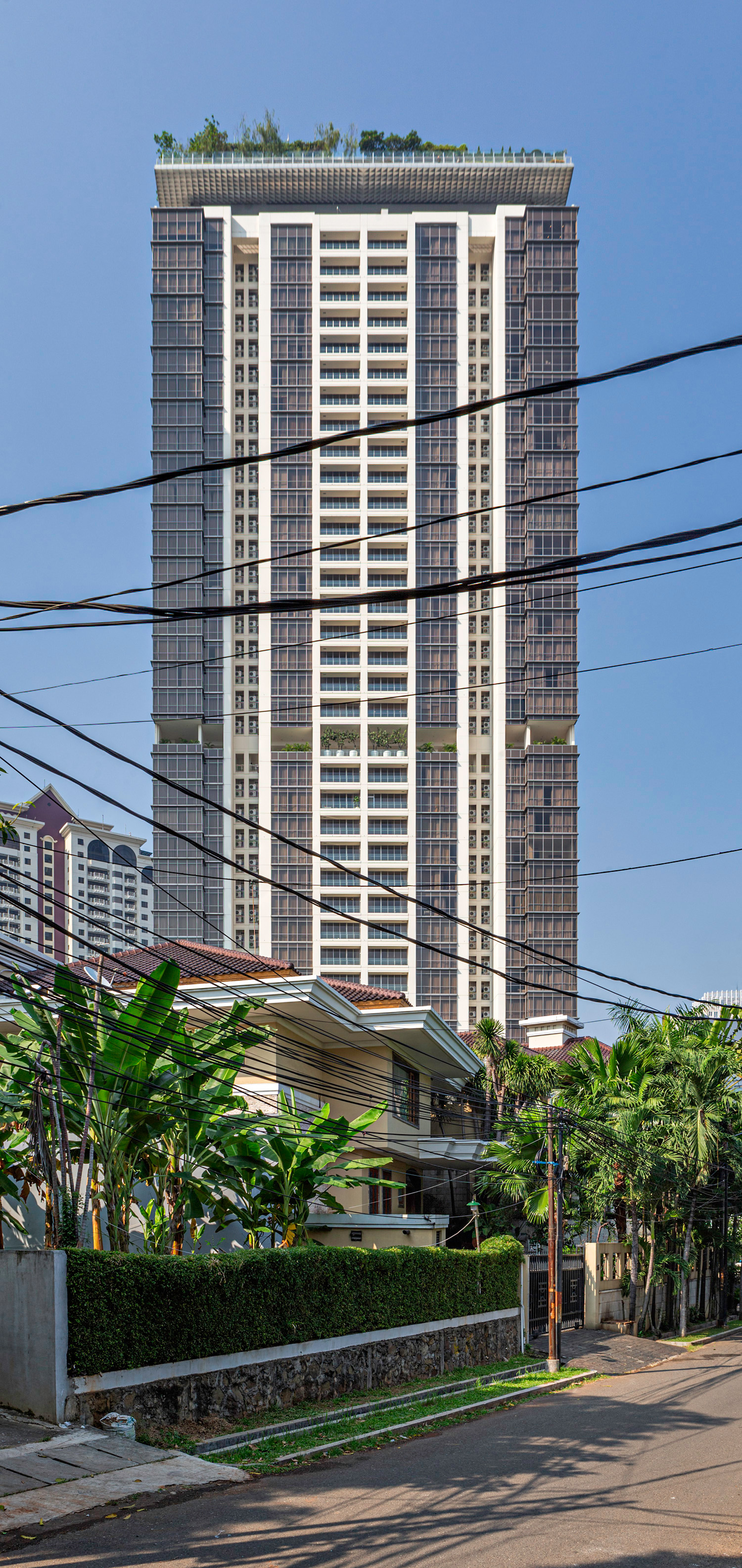 The Pakubuwono Spring Applewood - View from the north 