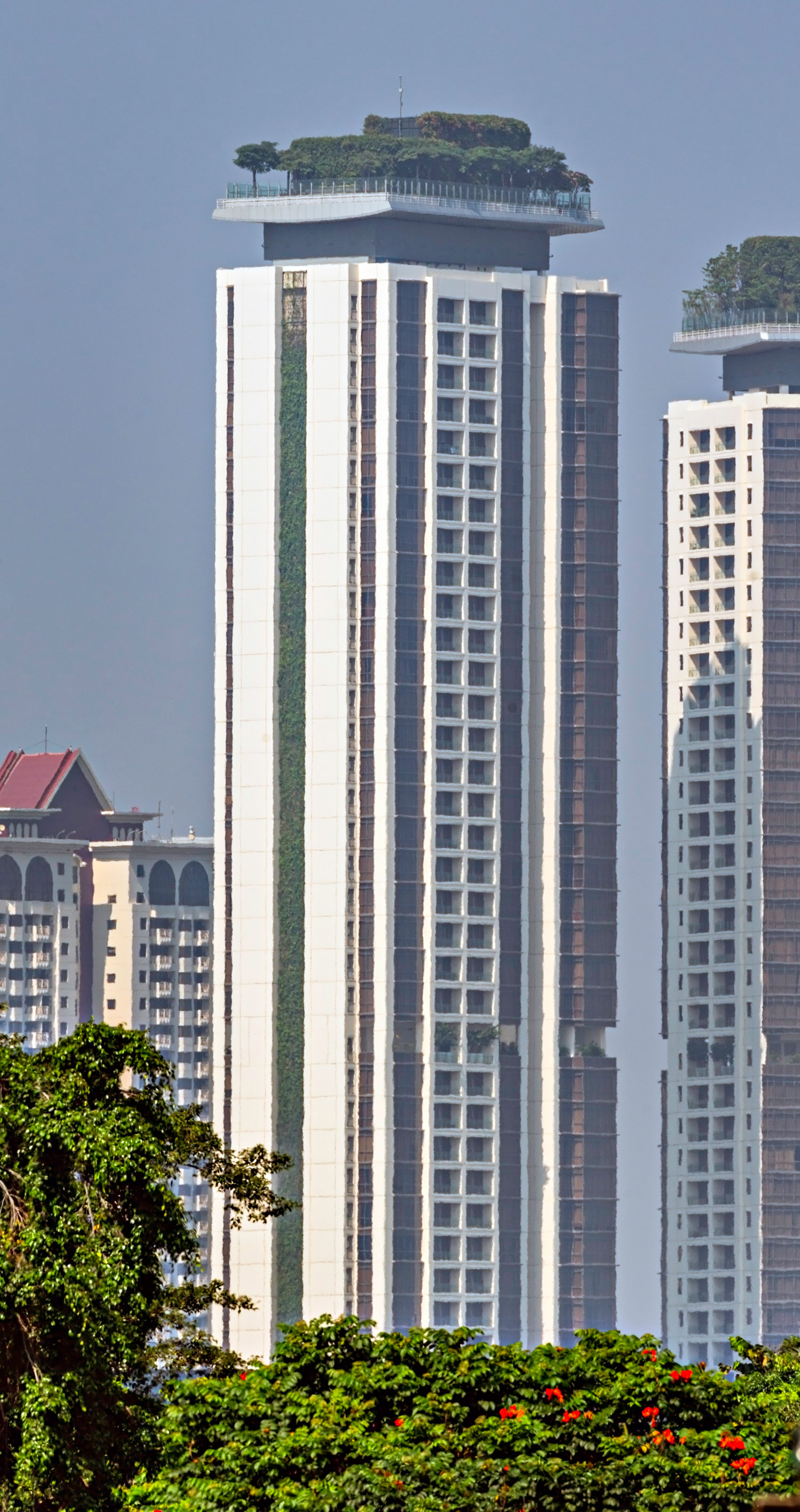 The Pakubuwono Spring Cherrywood - View from Palmerah Station 