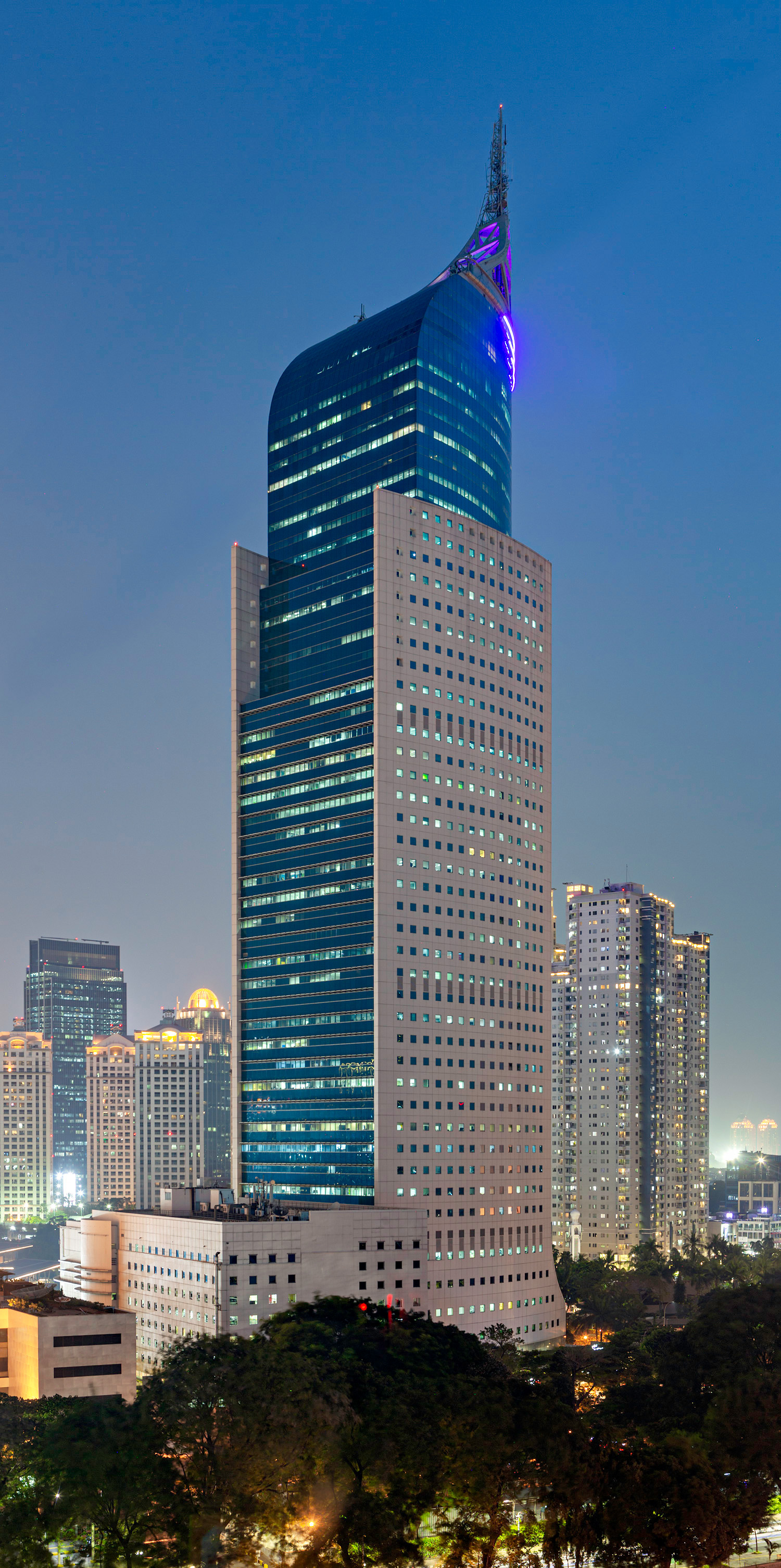 Wisma 46 - View from All Seasons Jakarta Thamrin 