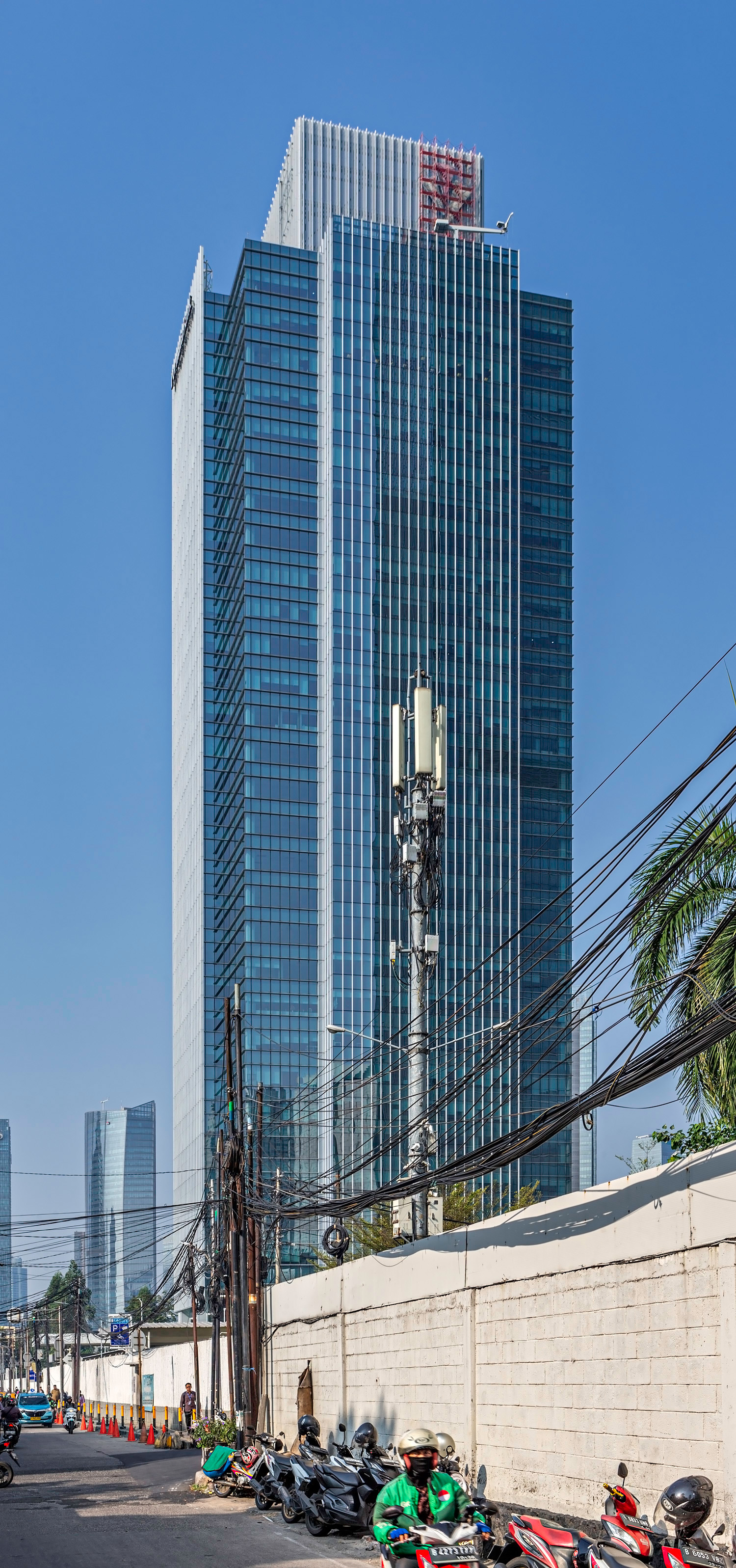 World Trade Center Tower 2 - View from the north 