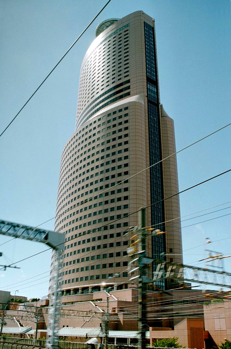ACT Tower - View from a Shinkansen train 