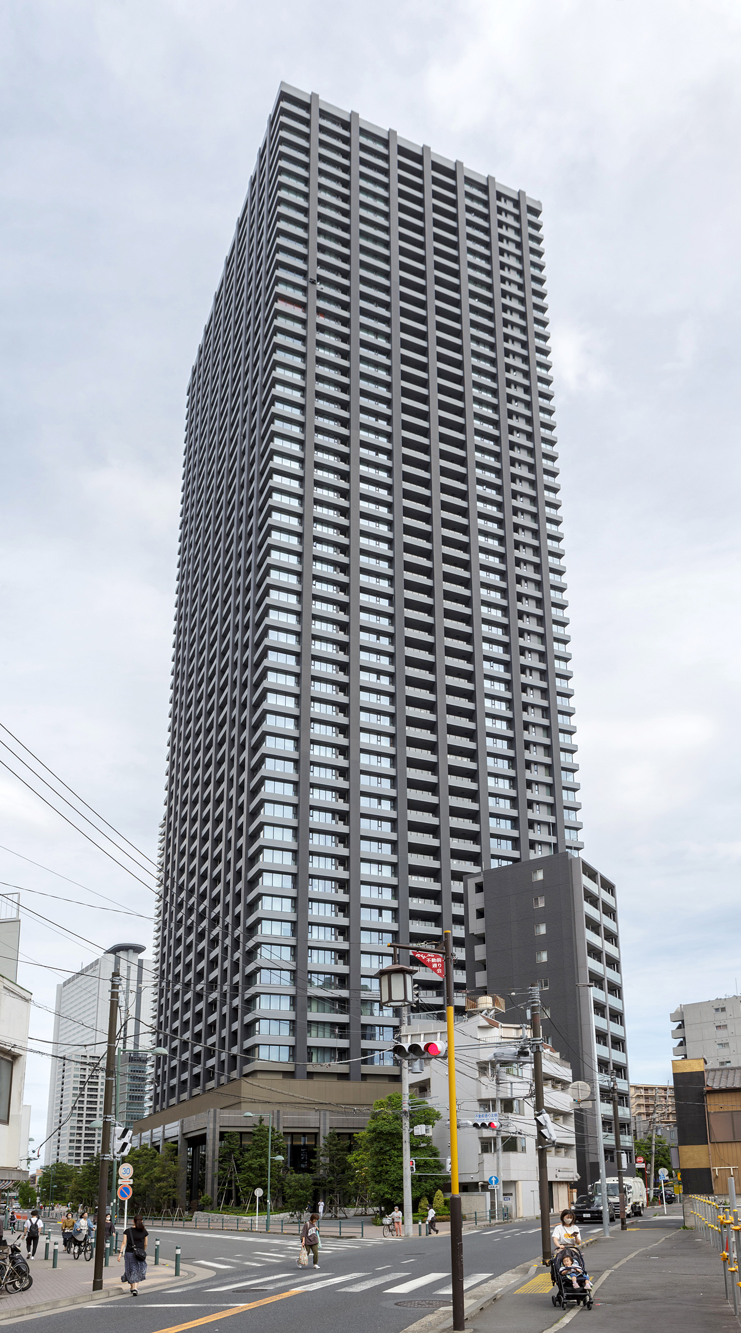 City Tower Musashikosugi - View from the west 