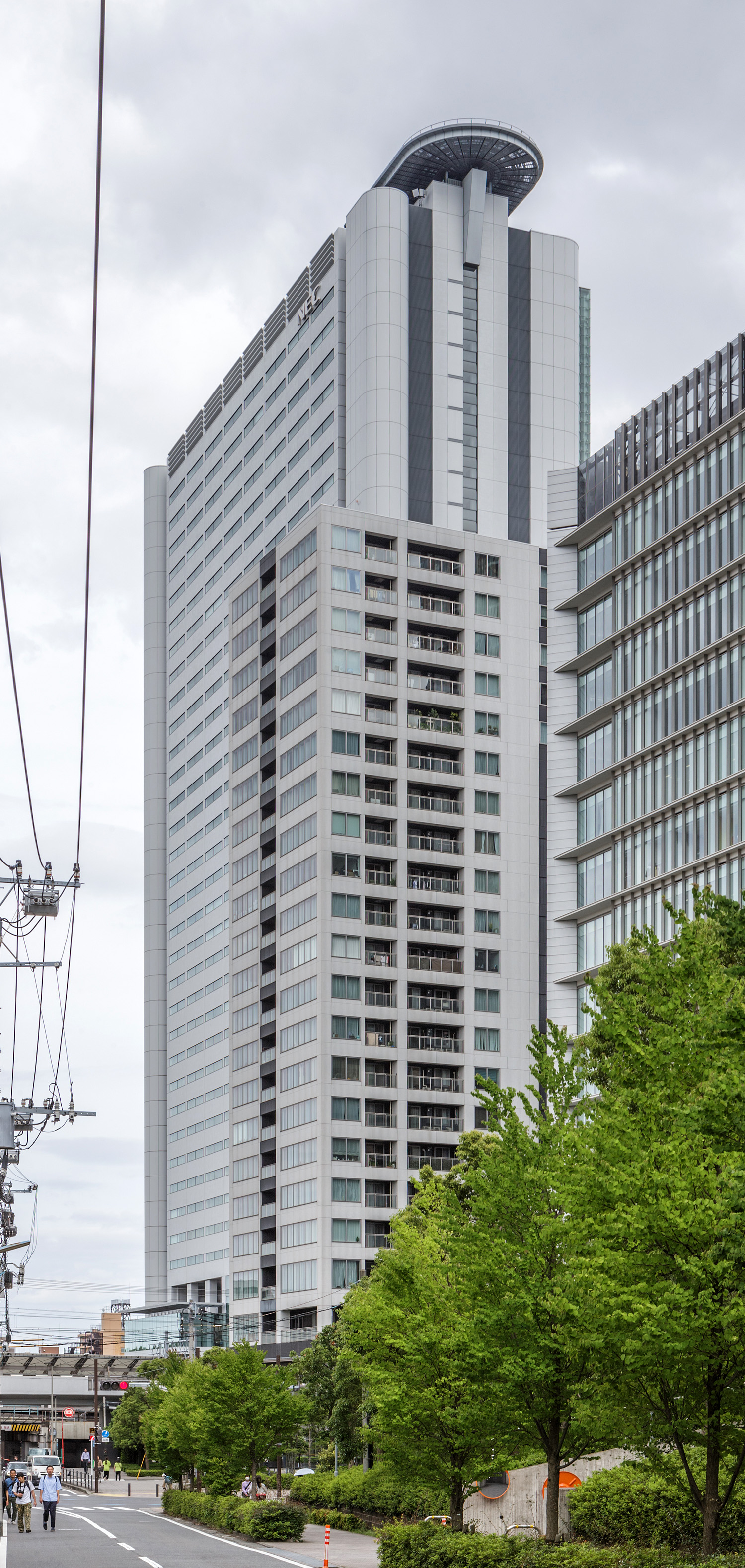 NEC Tamagawa Renaissance City Phase II - View from the west 