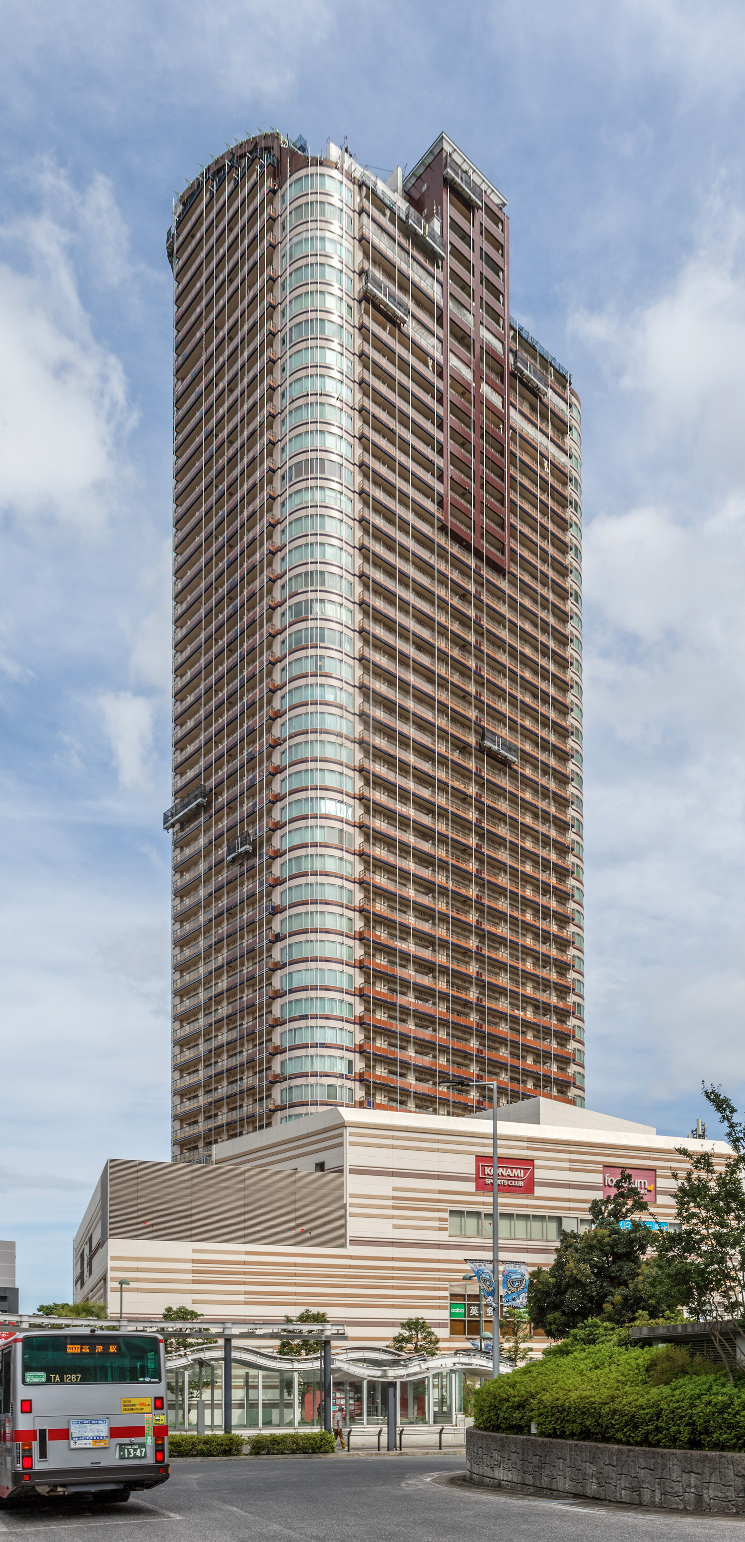 Park City Musashi-Kosugi Station Forest Tower - View from the northwest 