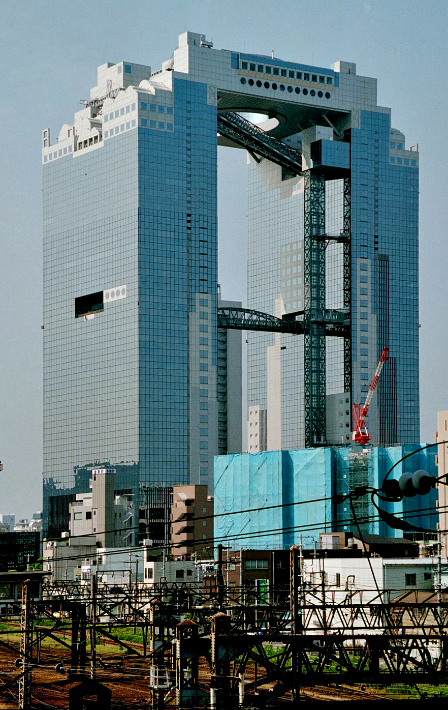 Umeda Sky Building - View from the northwest 