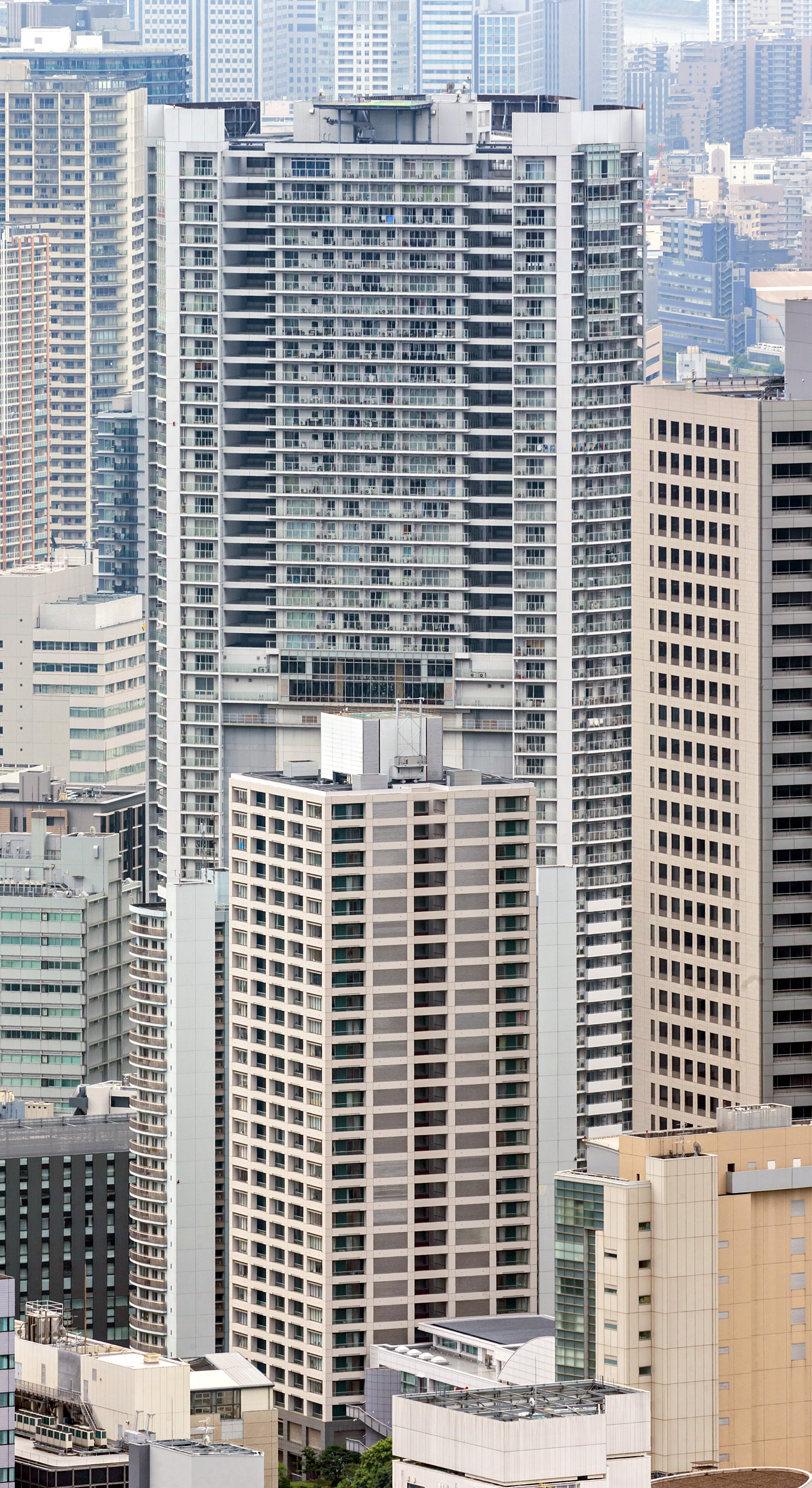 Capital Mark Tower - View from Tokyo Tower 