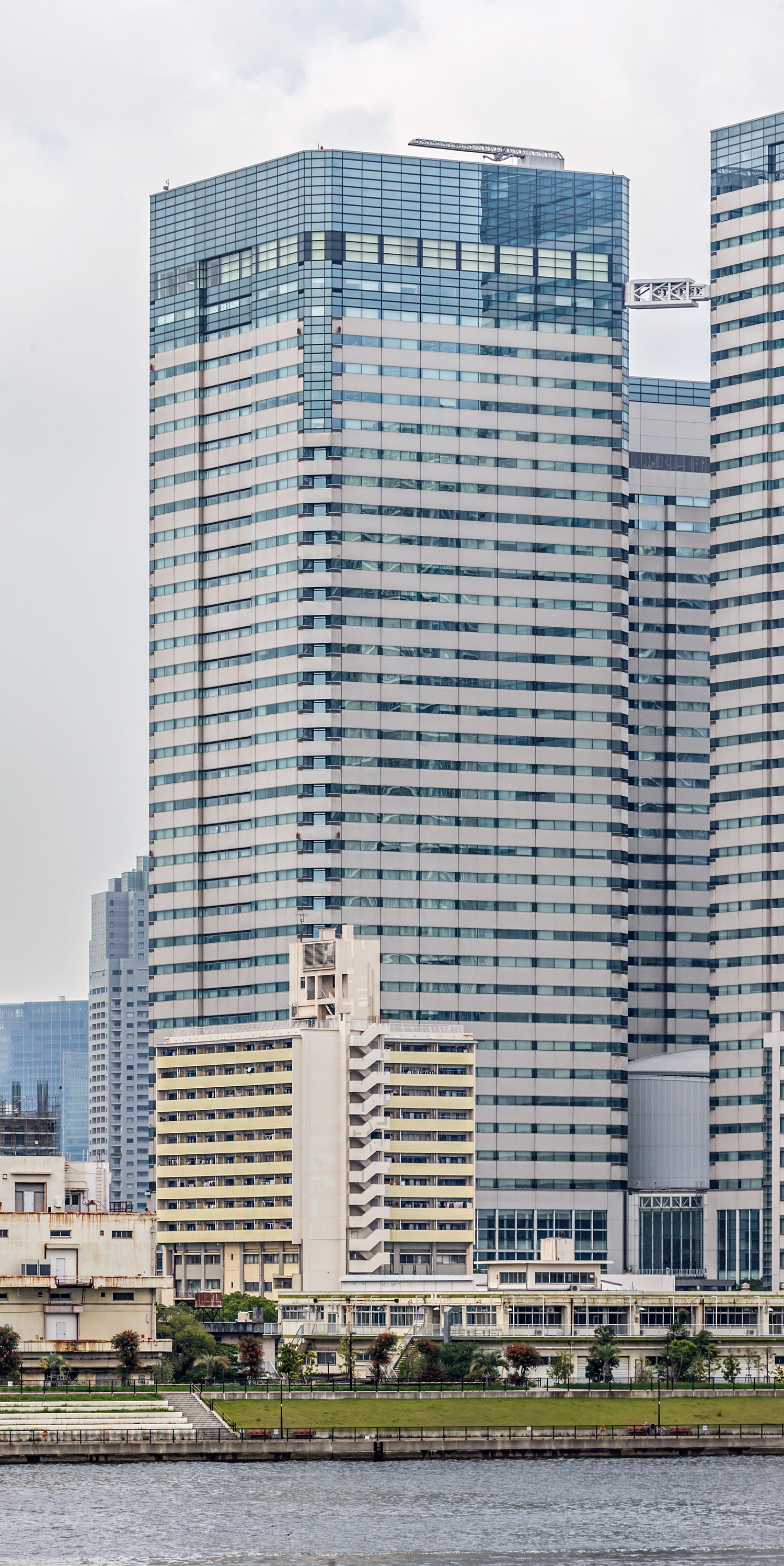Harumi Island Triton Square Tower Y - View from the south 