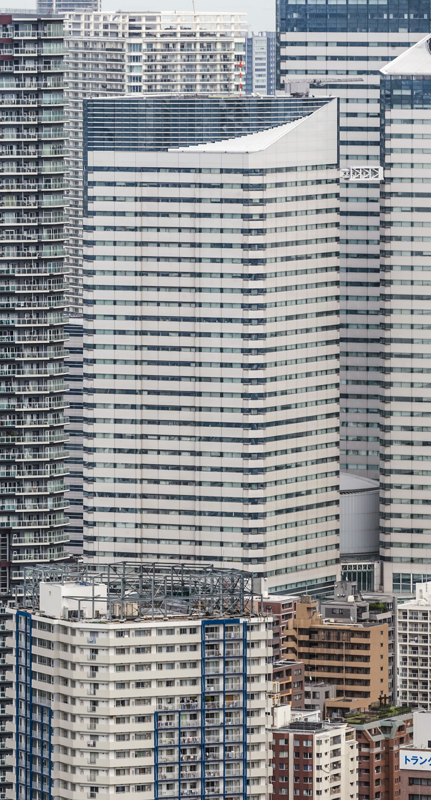 Harumi Island Triton Square Tower Z - View from Caretta Shiodome 