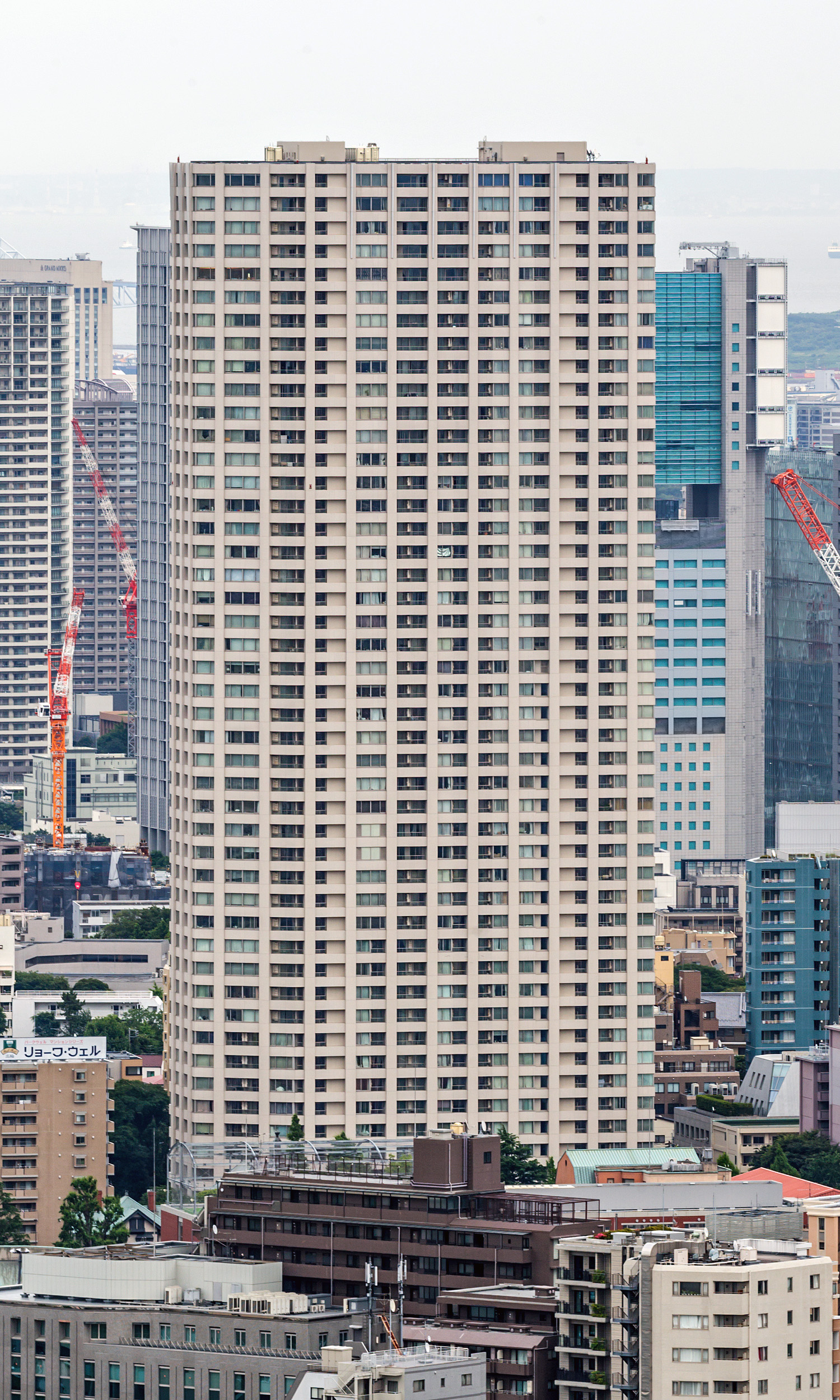 Hilltop Tower - View from Yebisu Garden Place Tower 