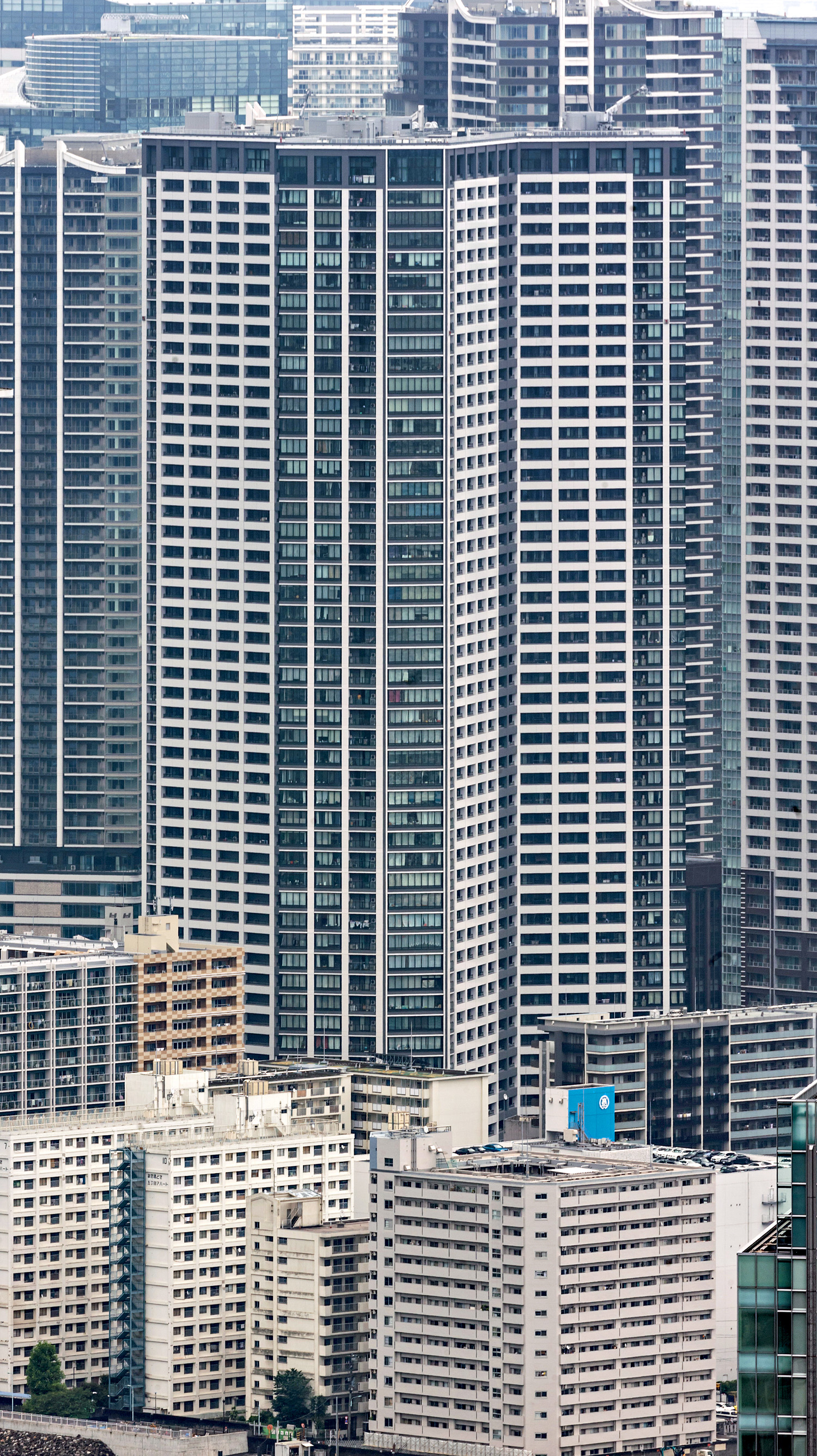 Kachidoki The Tower - View from Tokyo Tower 