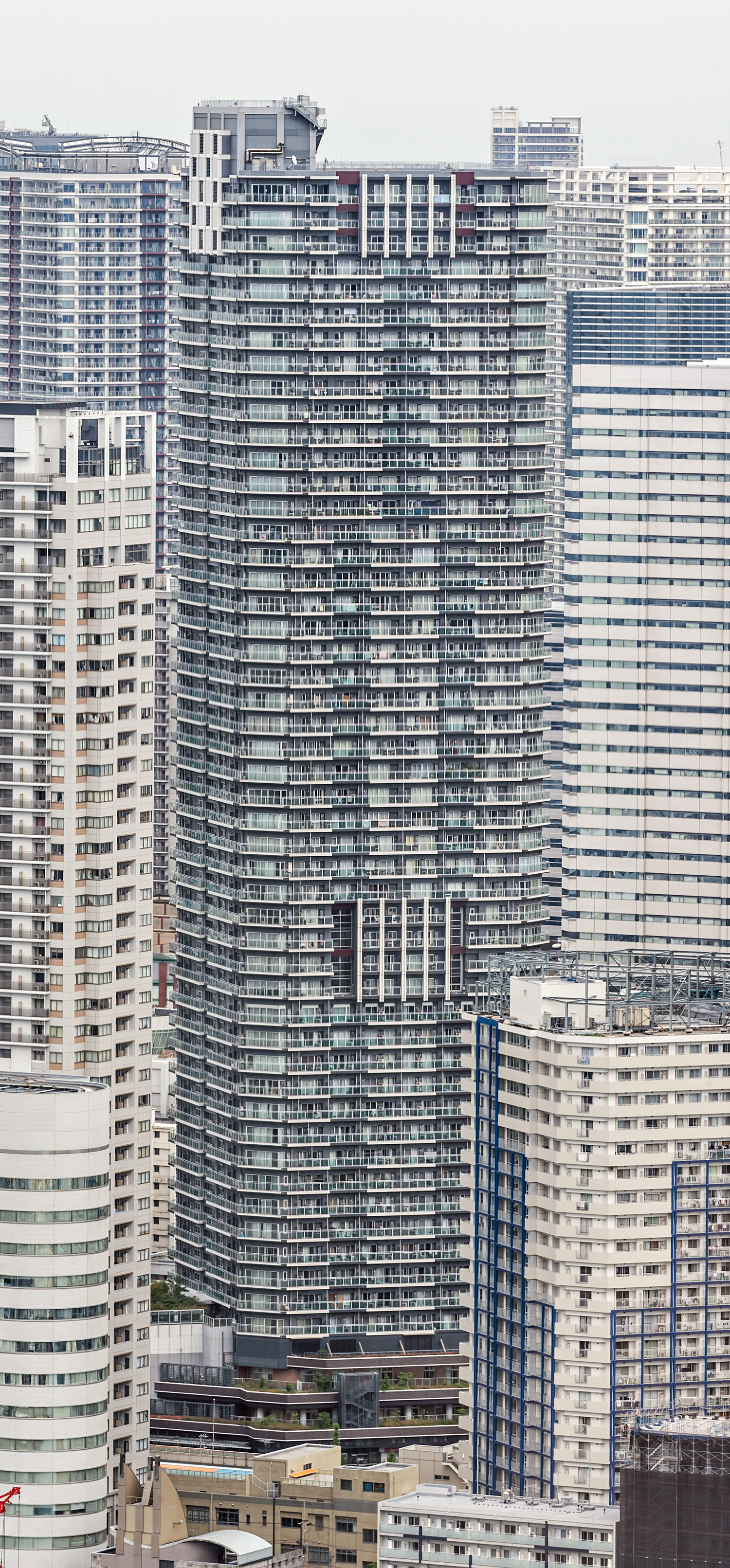 Kachidoki View Tower - View from Caretta Shiodome 