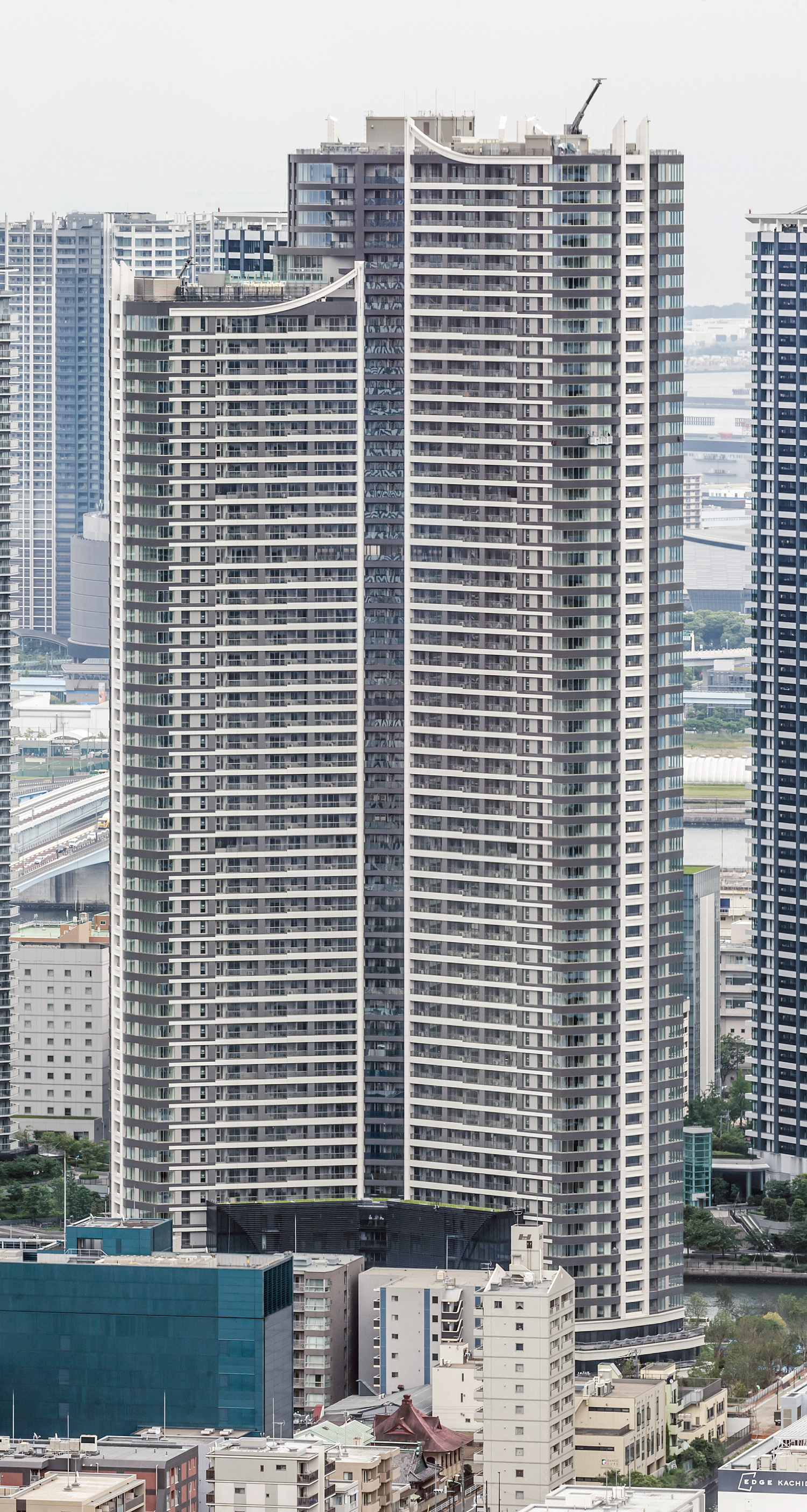 Park Tower Kachidoki South - View from Caretta Shiodome 