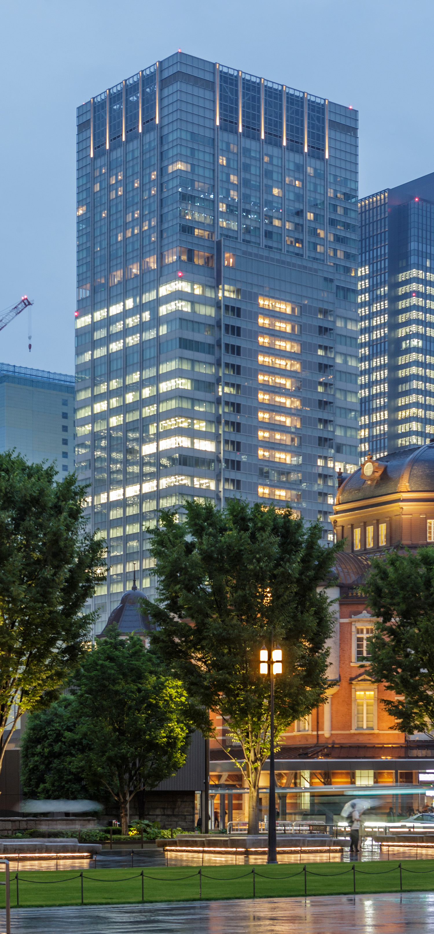 Sapia Tower - View from the southwest 