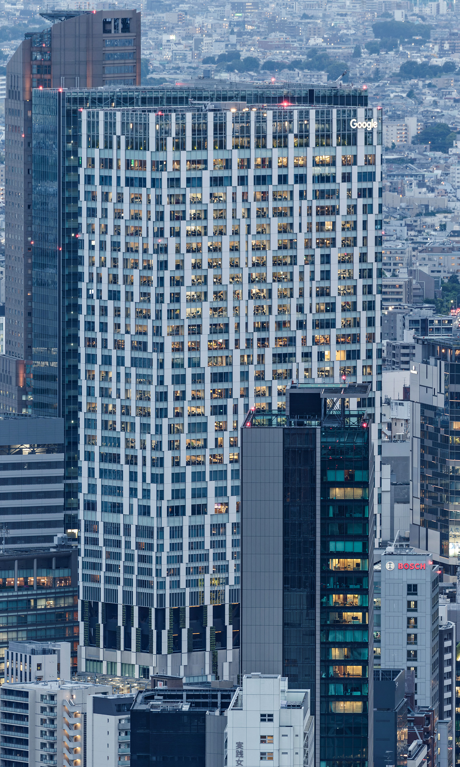Shibuya Stream - View from Roppongi Hills Mori Tower 