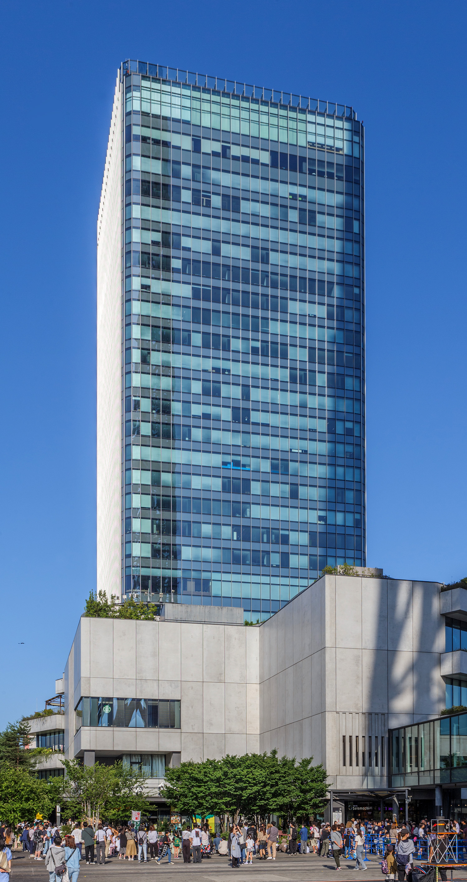Sky Tree East - View from the west 