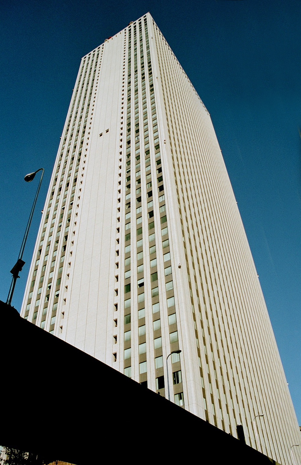 Sunshine 60 Tower - Night view from the north 