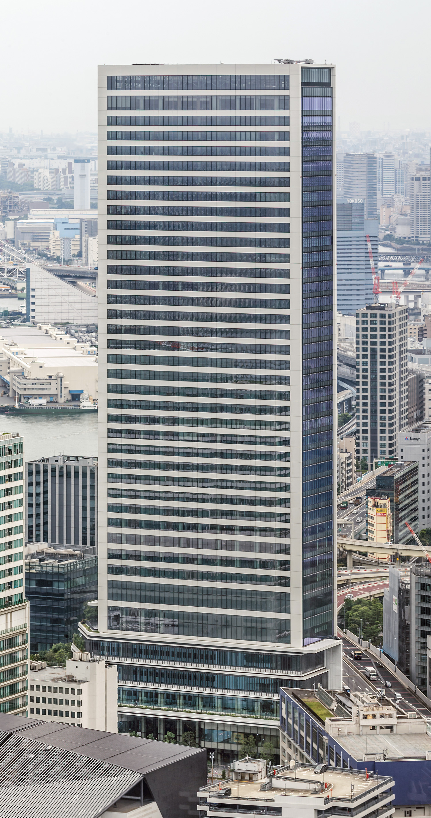 Takeshiba Urban Redevelopment Project District A - View from Caretta Shiodome 