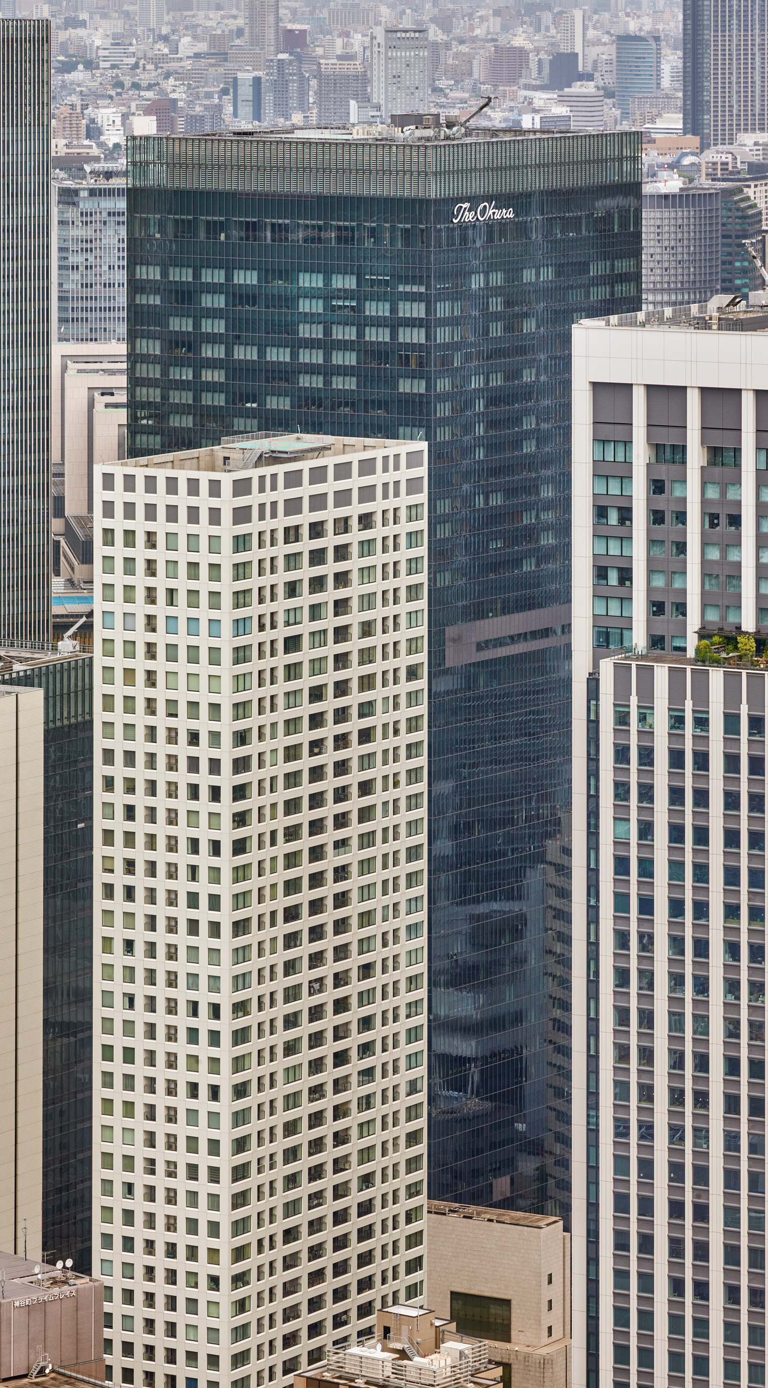 The Okura Prestige Tower - View from Tokyo Tower 