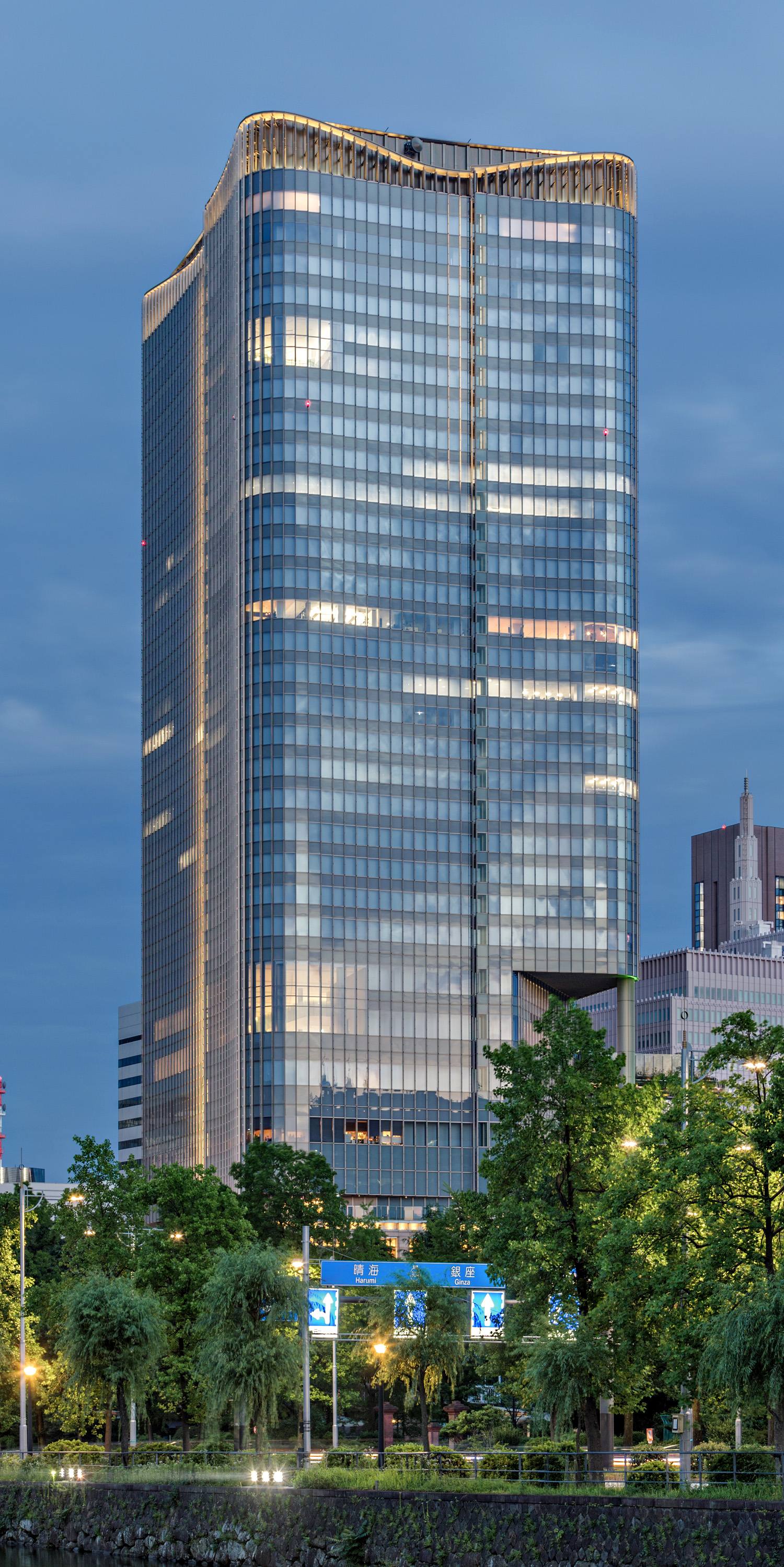 Tokyo Midtown Hibiya - View from the northwest 