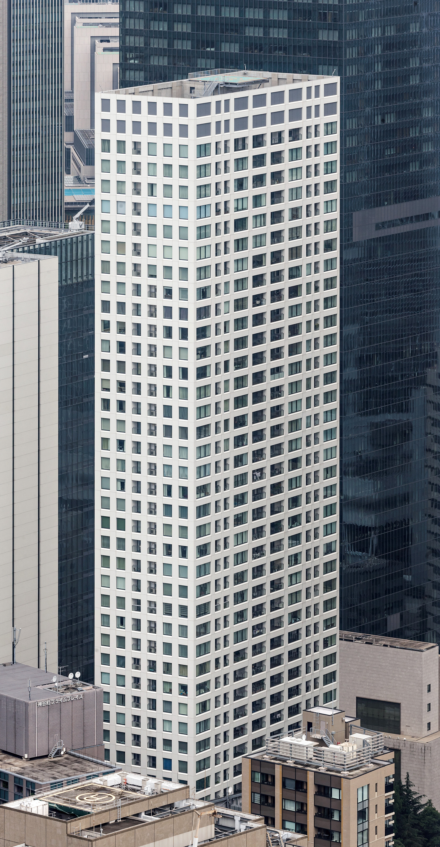 Toranomon Towers Residence - View from Tokyo Tower 