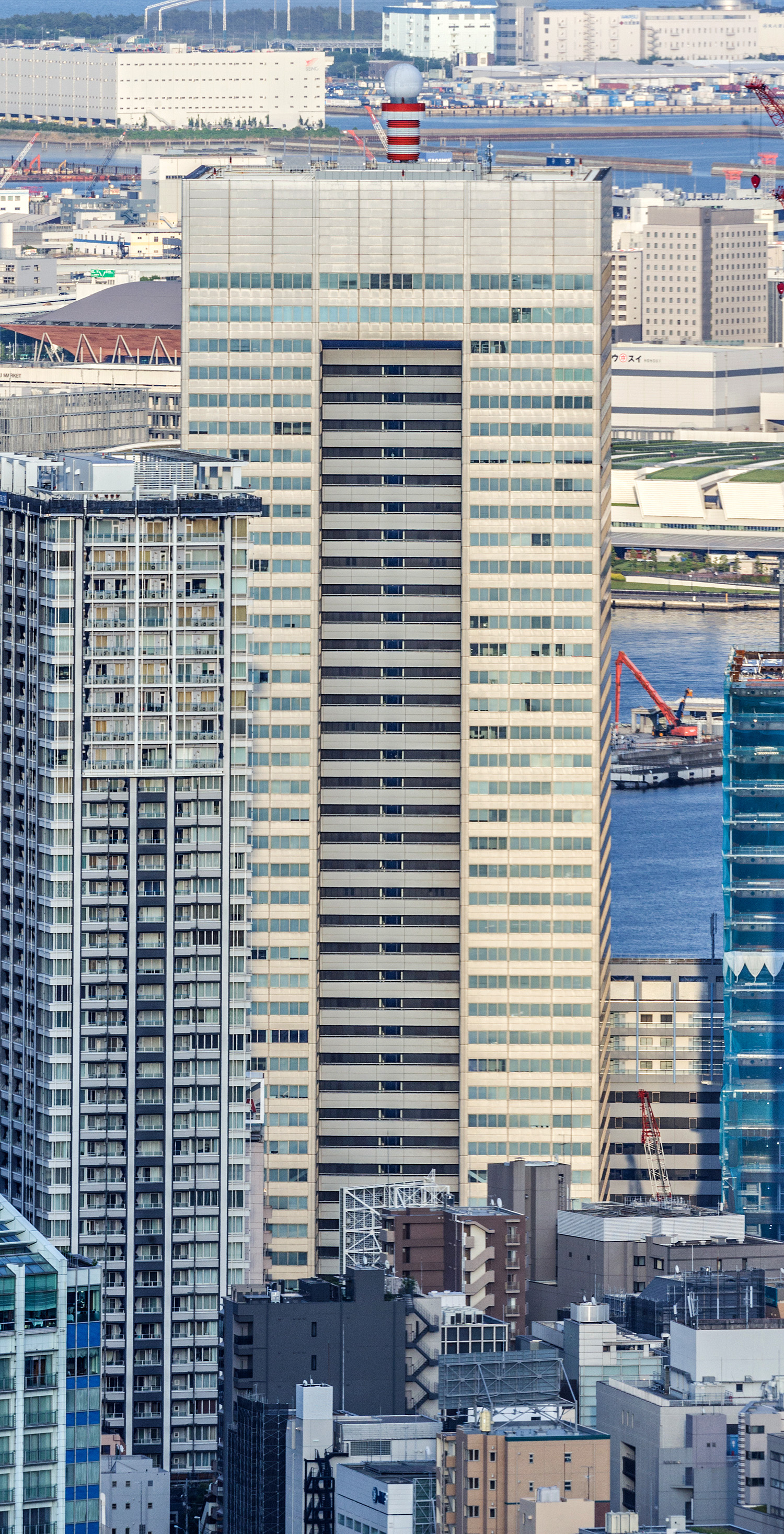 Toshiba Building - View from Roppongi Hills Mori Tower 
