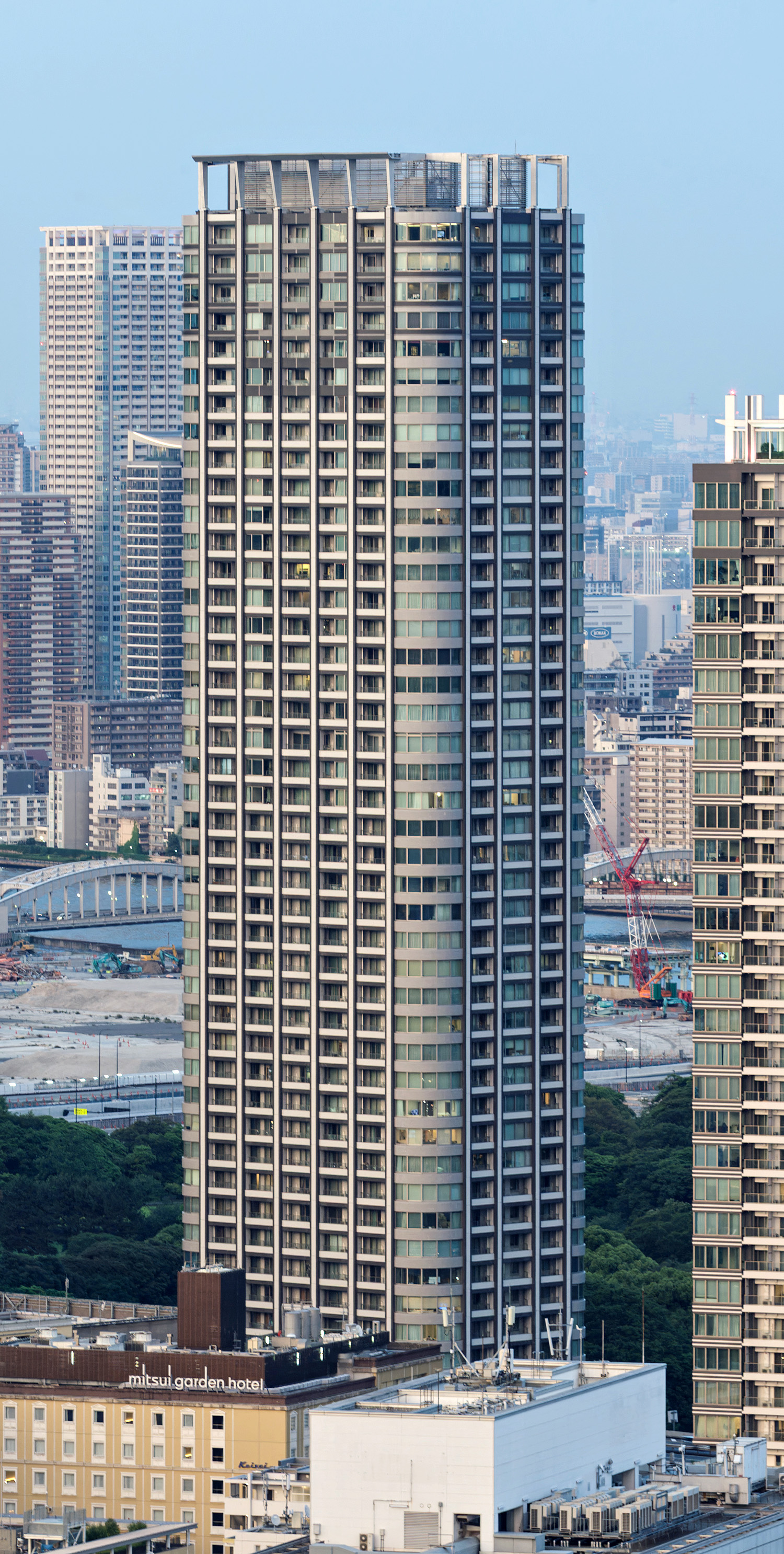 Twin Parks Right Wing - View from Tokyo Tower 