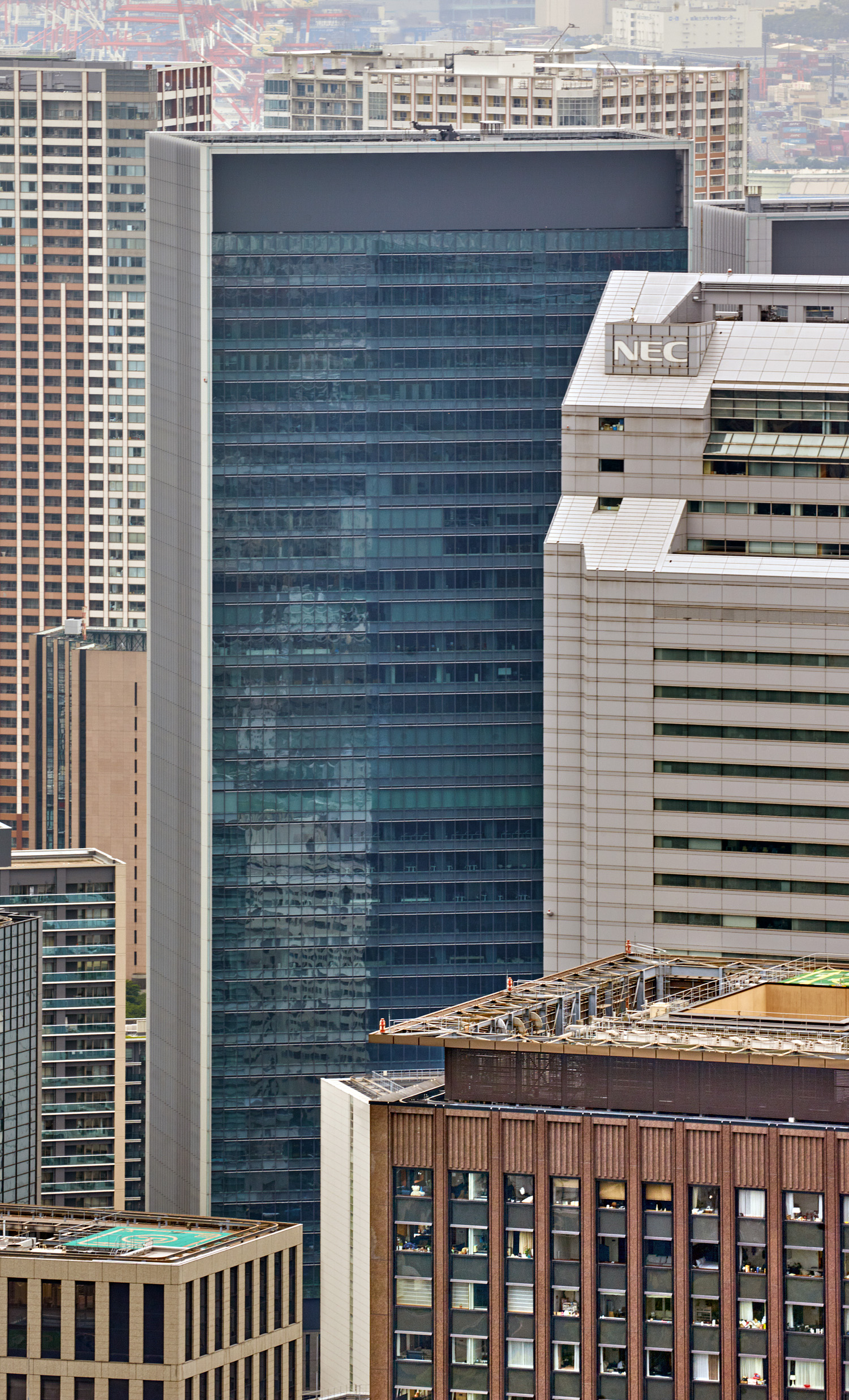 msb Tamachi Tamachi Station Tower N - View from Tokyo Tower 