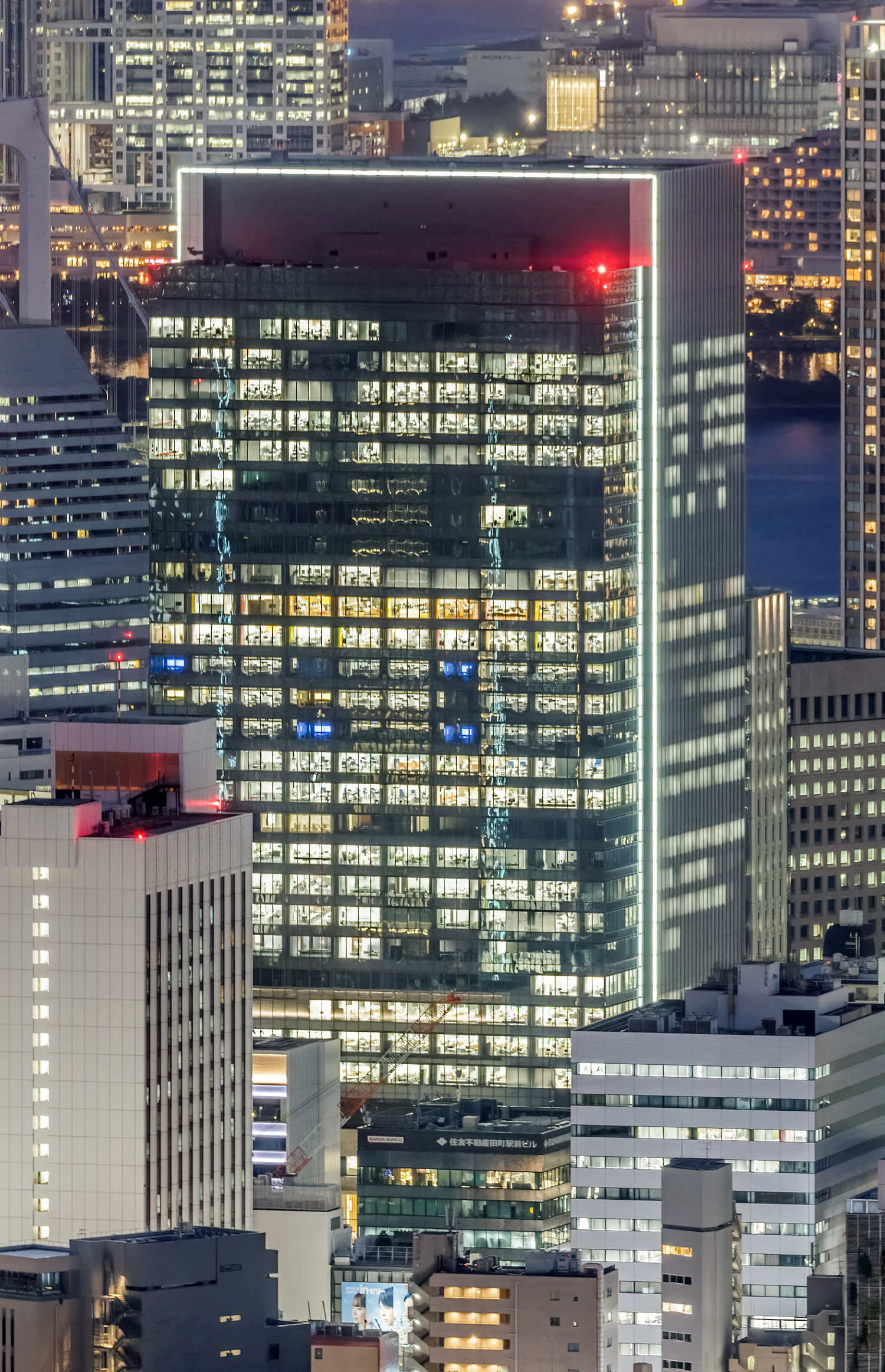 msb Tamachi Tamachi Station Tower S - View from Roppongi Hills Mori Tower 