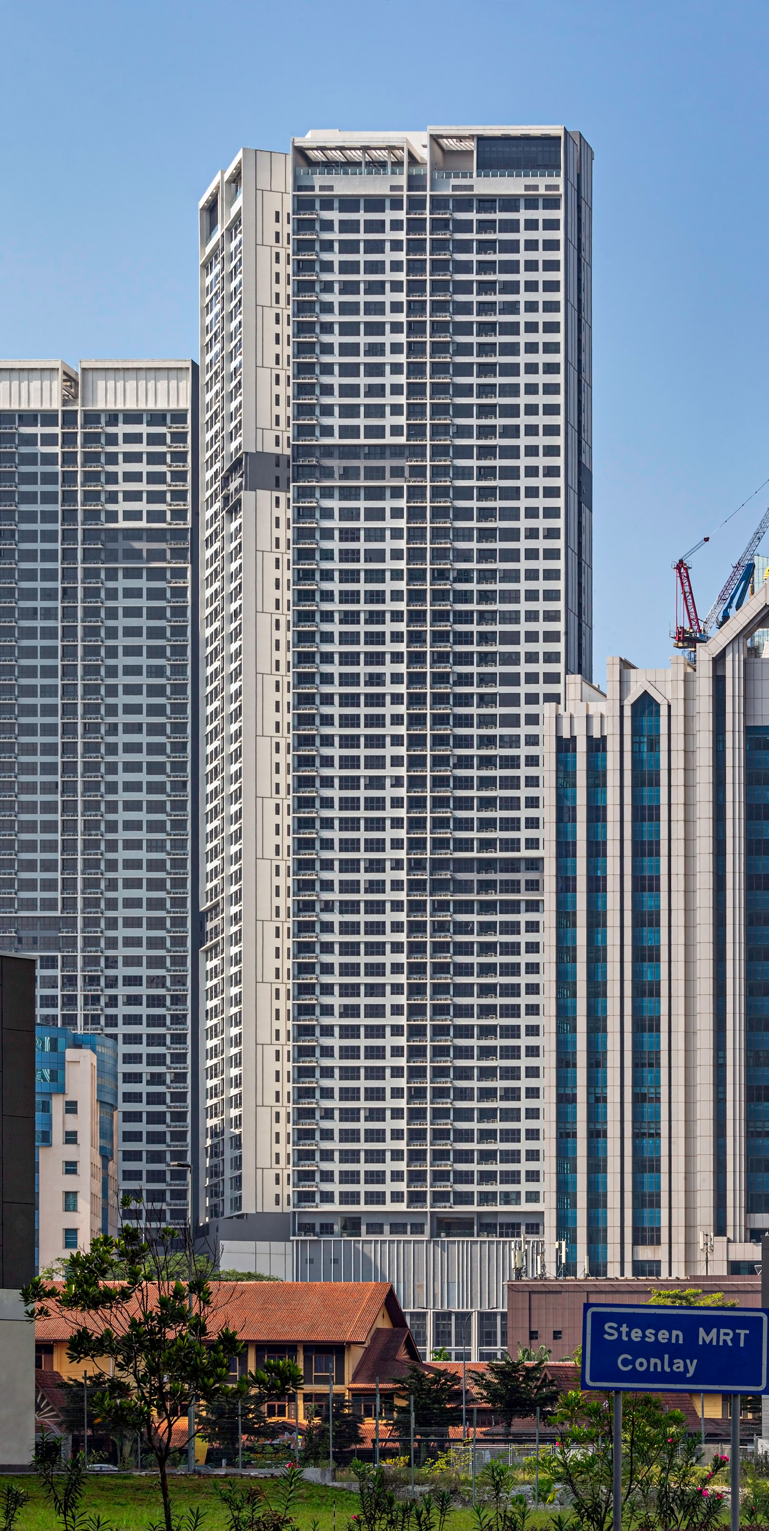 Agile Bukit Bintang Tower B - View from the north 
