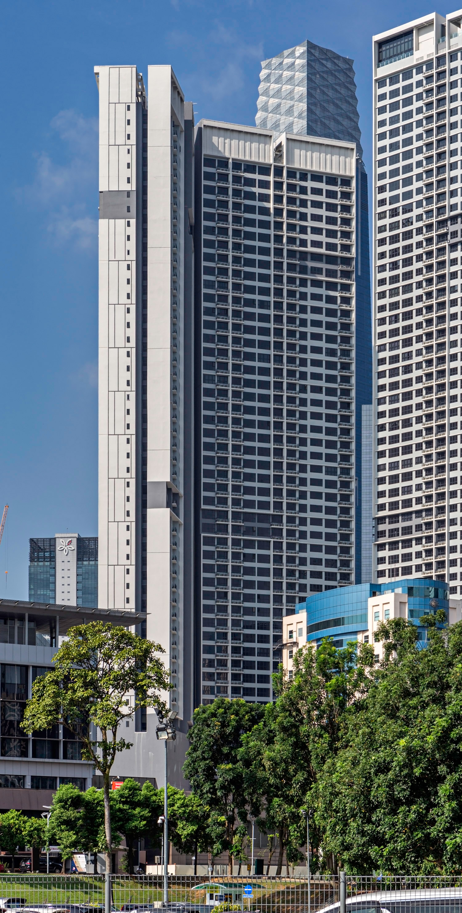 Agile Bukit Bintang Tower C - View from the north 