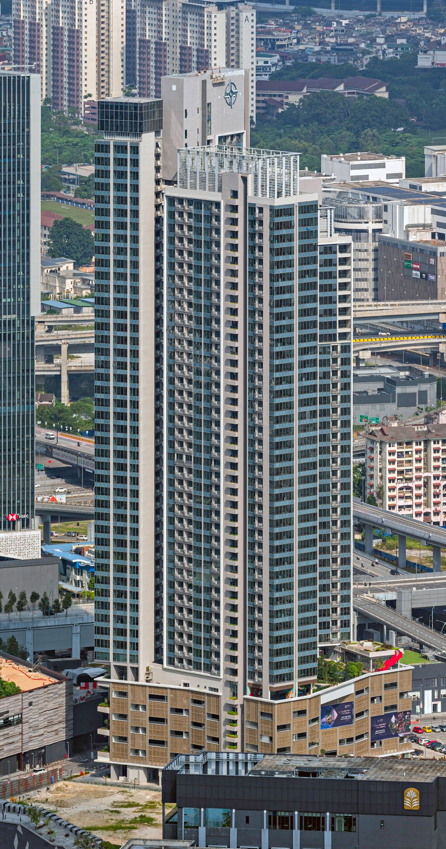CORE Residence @ TRX - View from KL Tower 