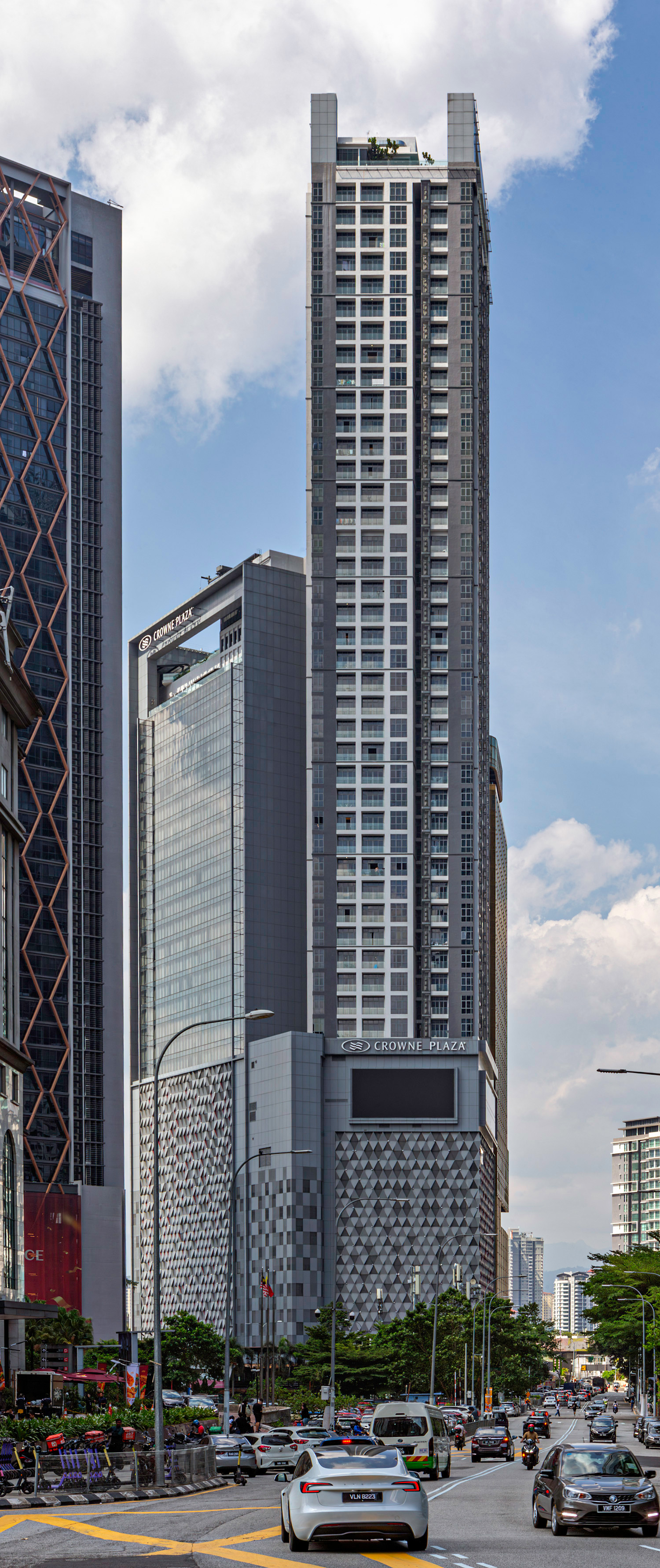 Crowne Plaza Kuala Lumpur City Centre - View from the southwest 
