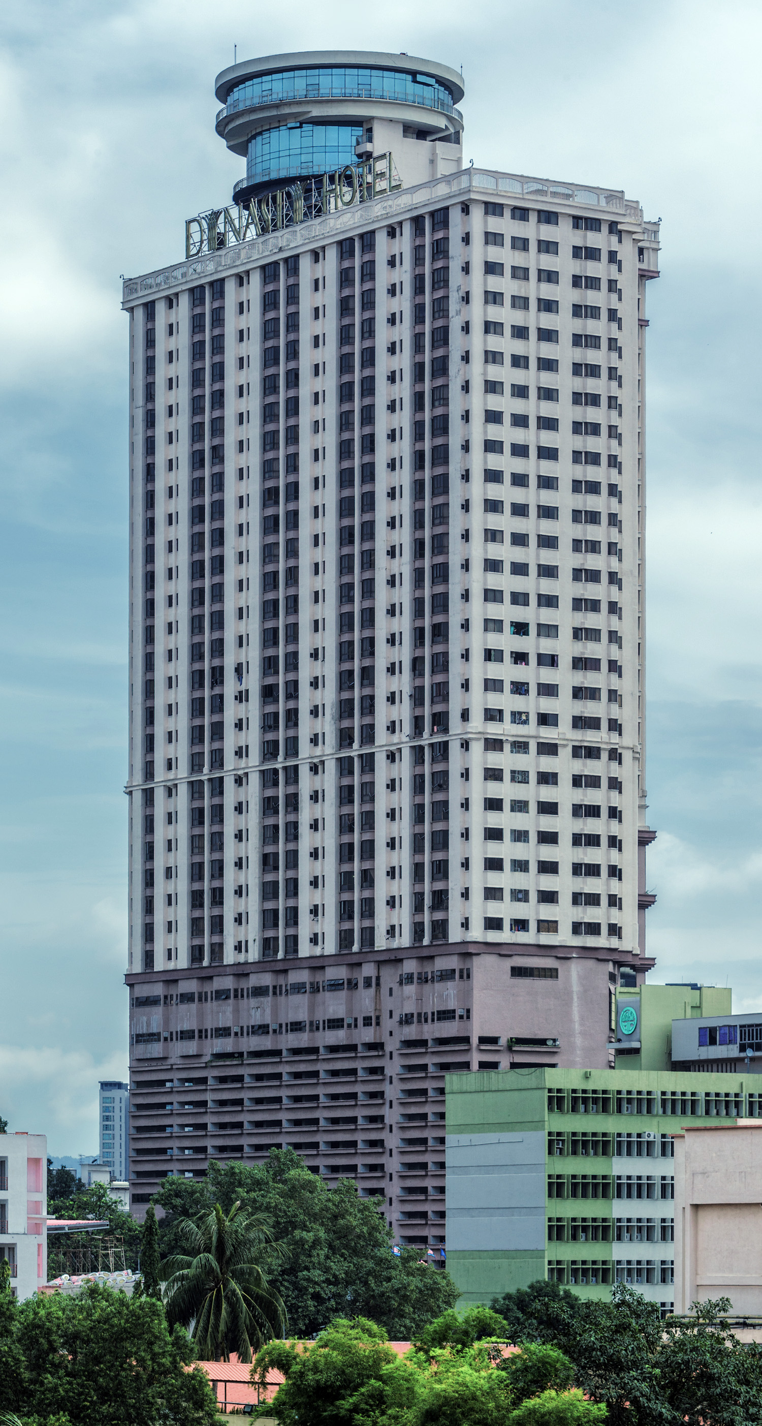 Dynasty Hotel - View from the south 