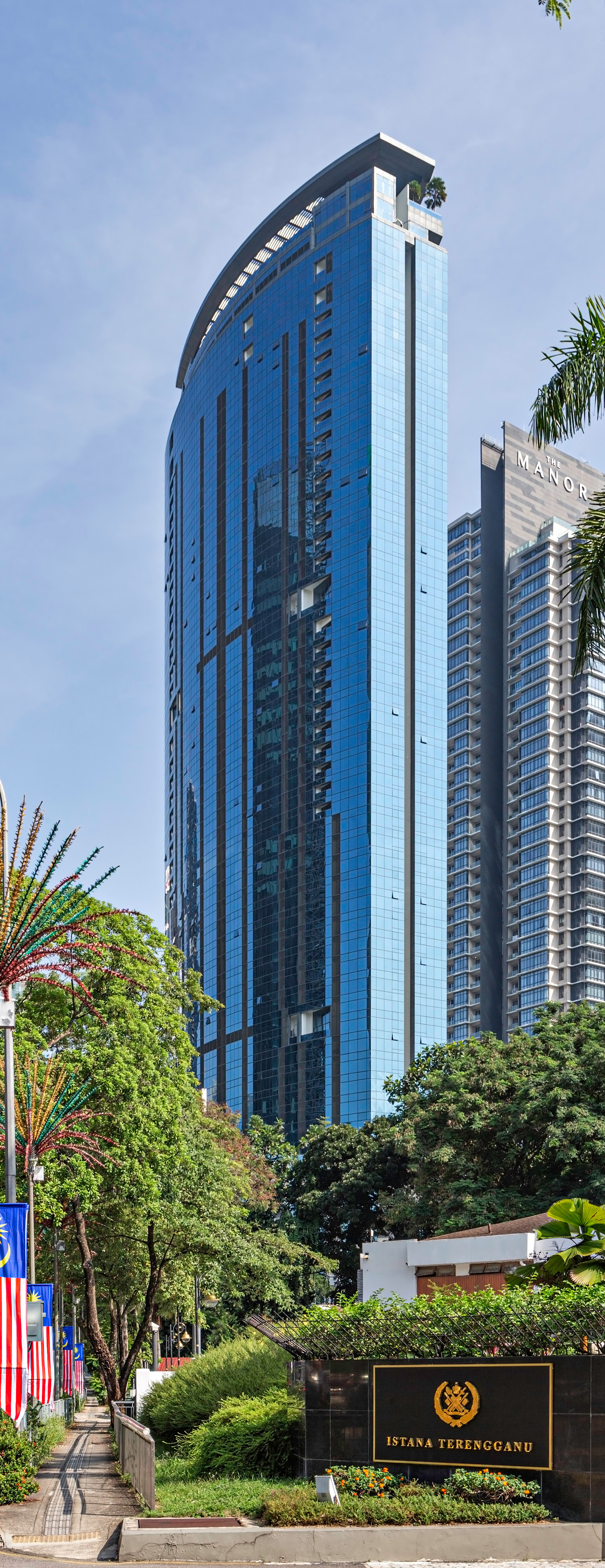Eaton Residences - View from the southeast 