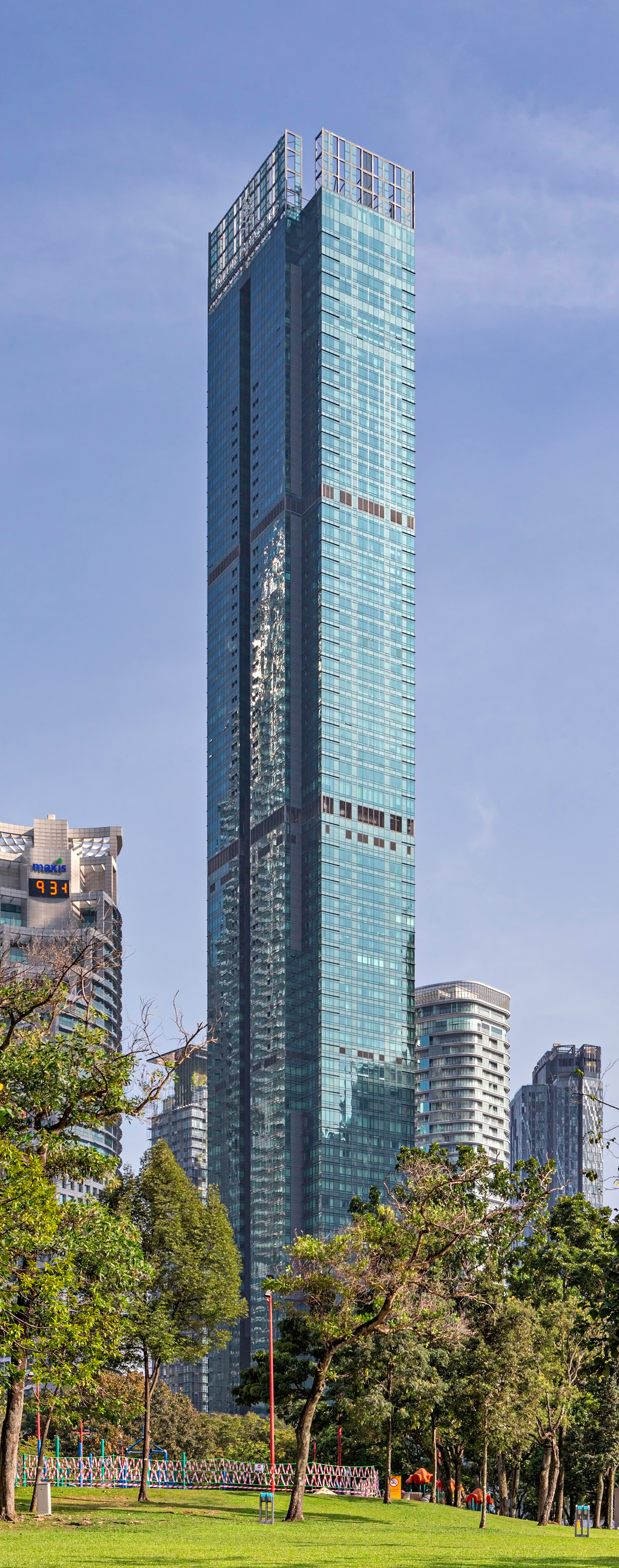 Four Seasons Place - View from the southeast 