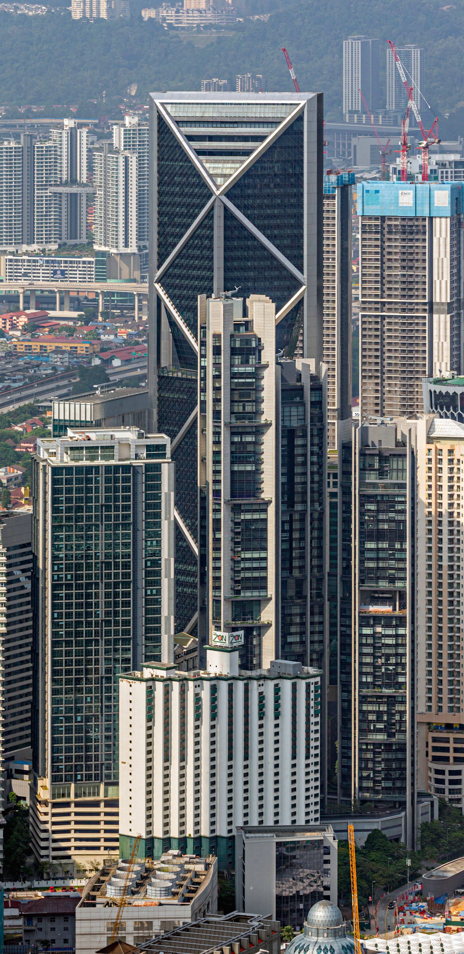 Ilham Tower - View from KL Tower 