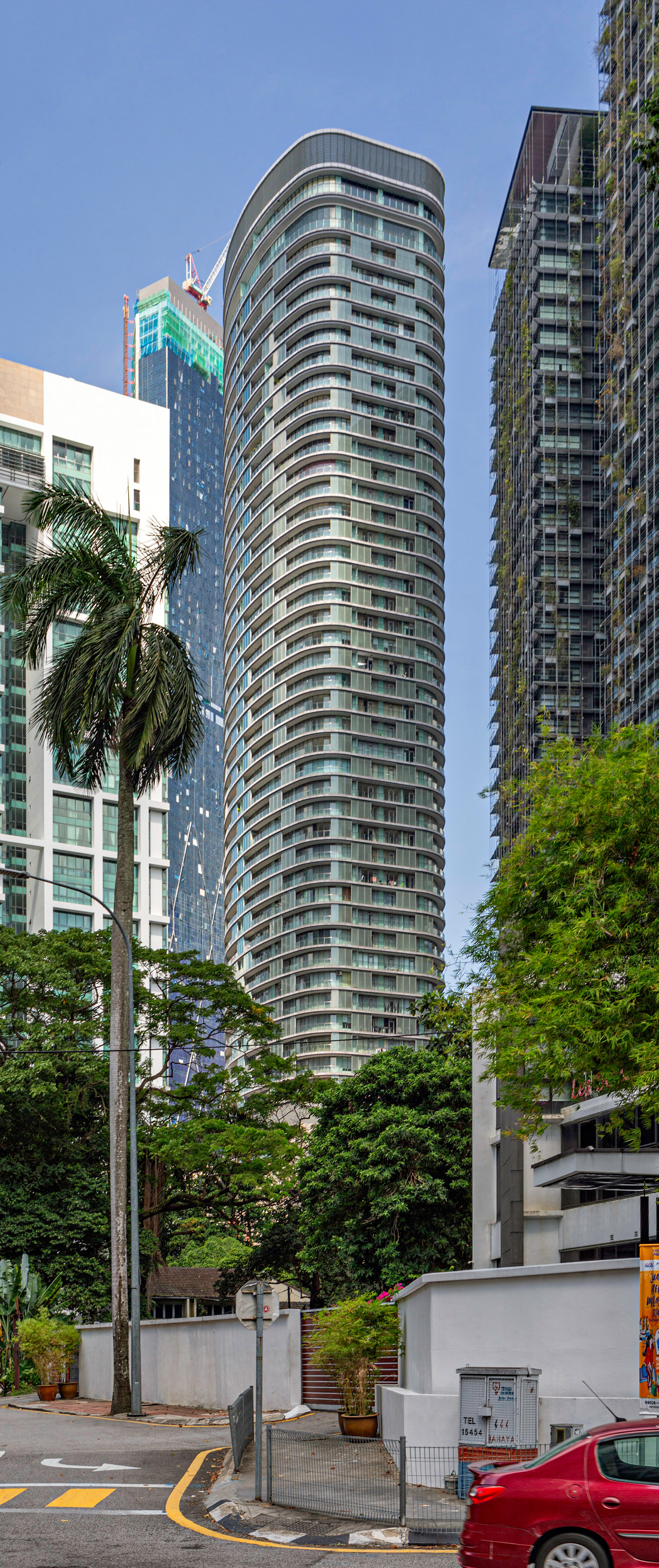K Residence - View from the northwest 